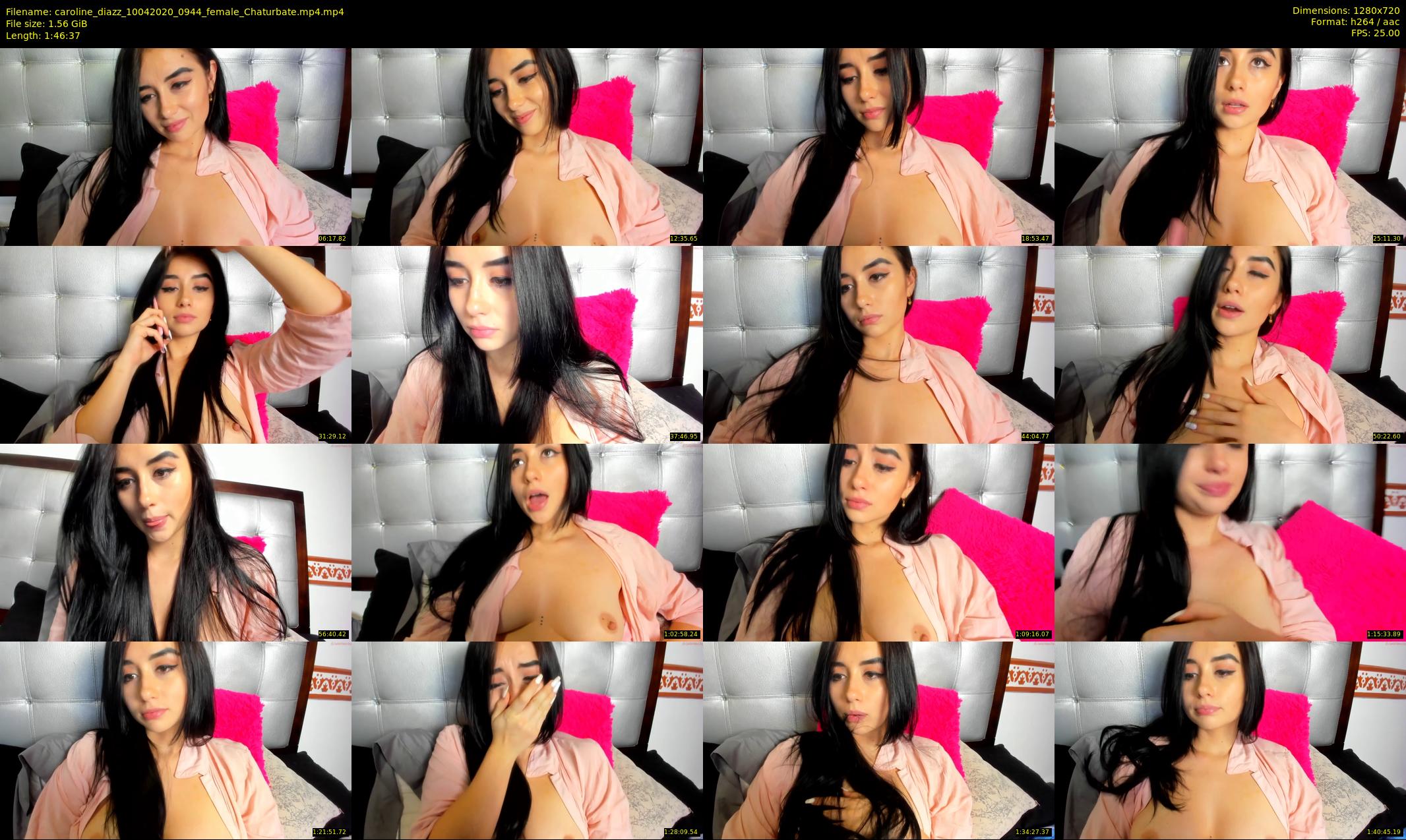 caroline_diazz — 107 minute Chaturbate female cam show recording, 720p, Apr 10, 2020
