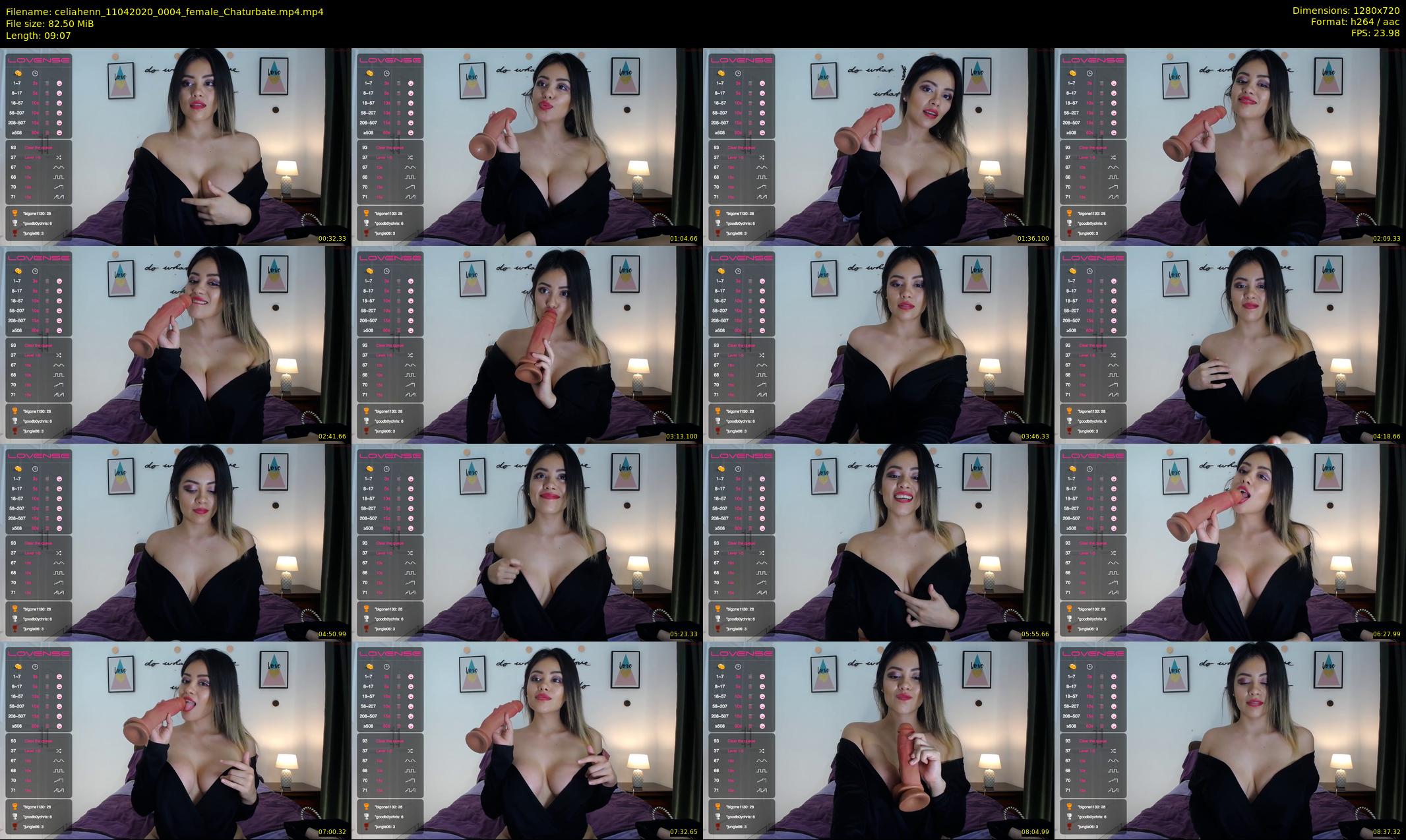 celiahenn — 10 minute Chaturbate female cam show recording, 720p, Apr 11, 2020