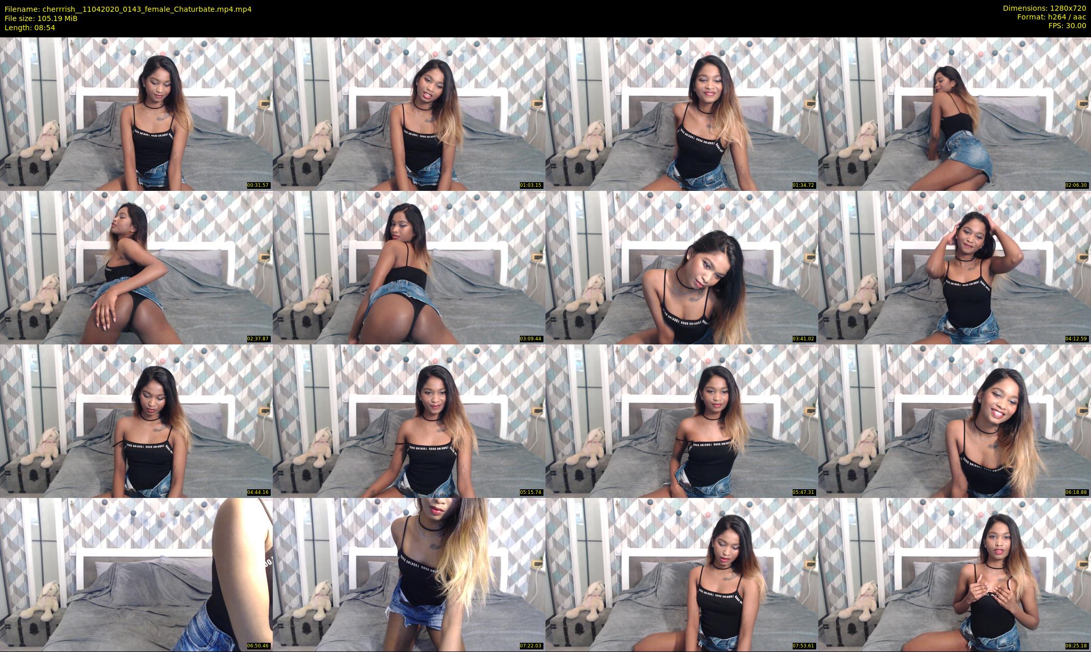 cherrrish_ — 9 minute Chaturbate female cam show recording, 720p, Apr 11, 2020