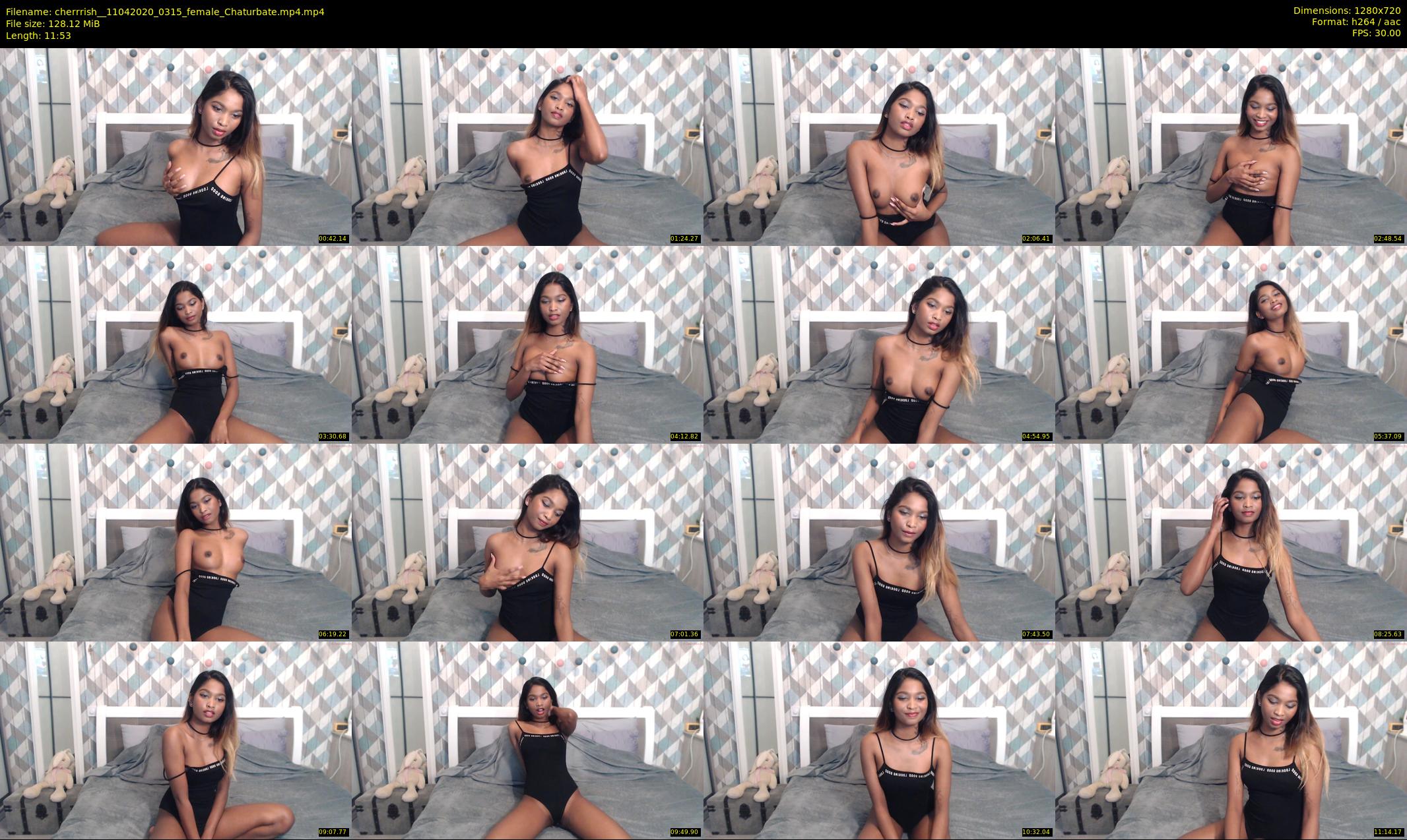 cherrrish_ — 12 minute Chaturbate female cam show recording, 720p, Apr 11, 2020