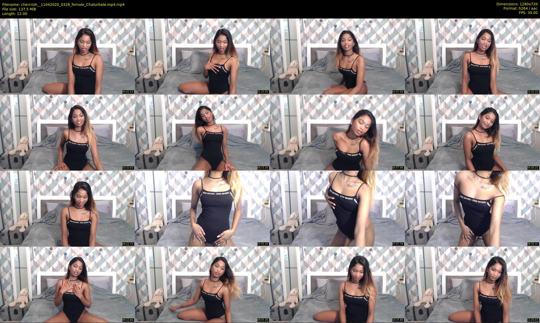 cherrrish_ — 12 minute Chaturbate female cam show recording, 720p, Apr 11, 2020