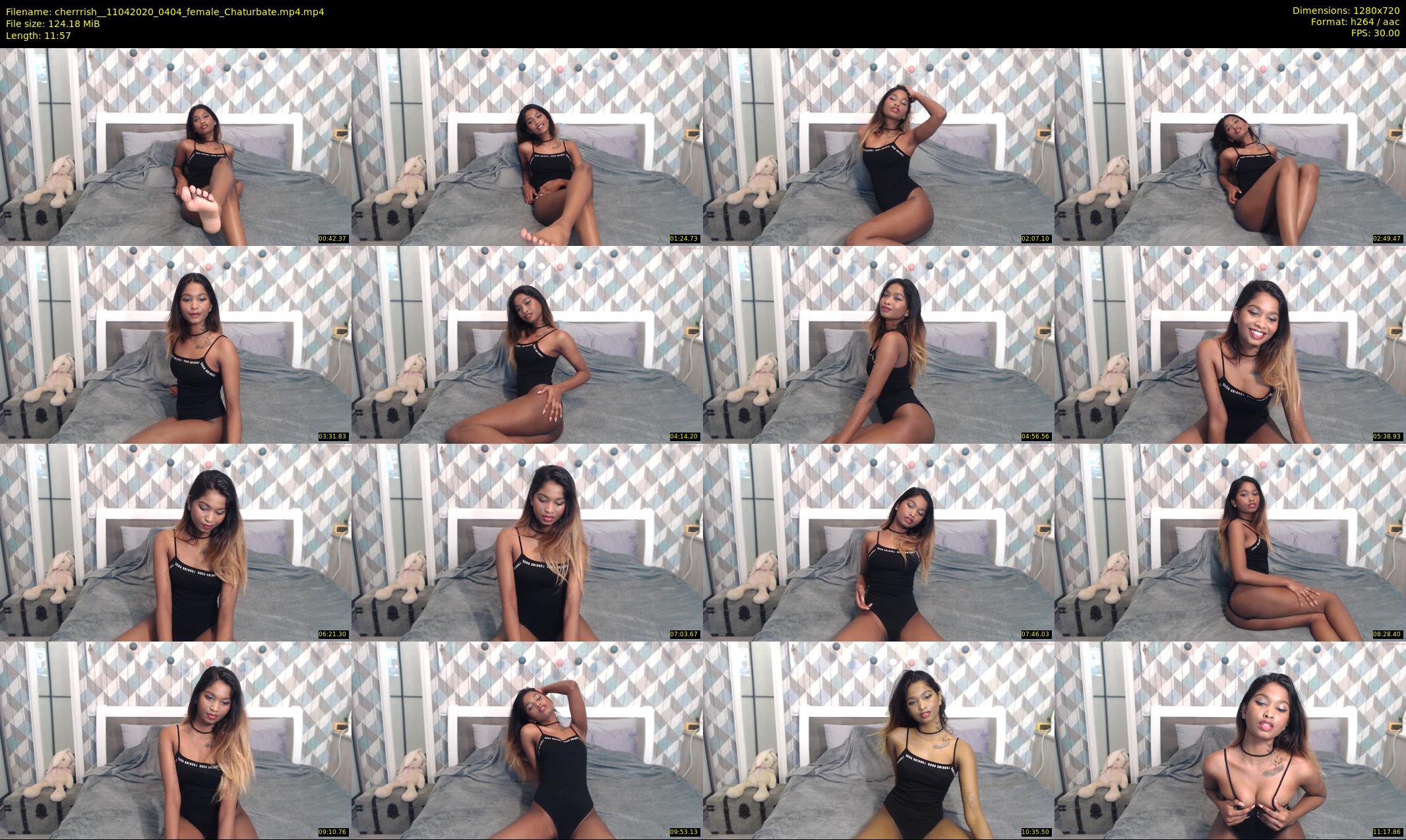 cherrrish_ — 12 minute Chaturbate female cam show recording, 720p, Apr 11, 2020