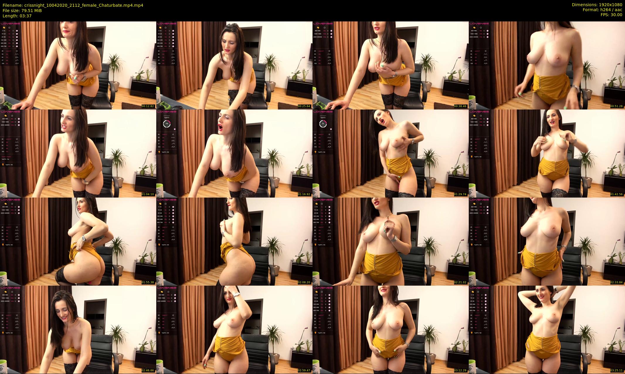 crissnight — 4 minute Chaturbate female cam show recording, 1080p, Apr 10, 2020