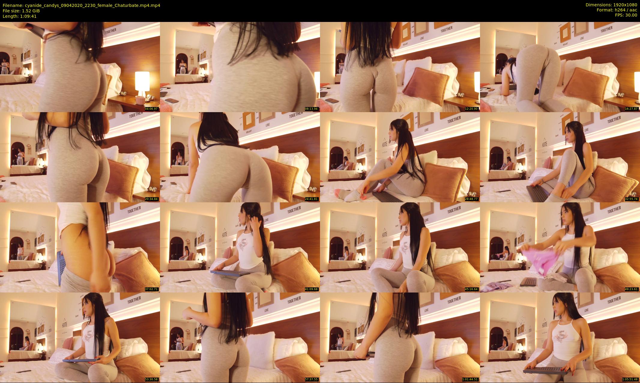 cyanide_candys — 70 minute Chaturbate female cam show recording, 1080p, Apr 9, 2020