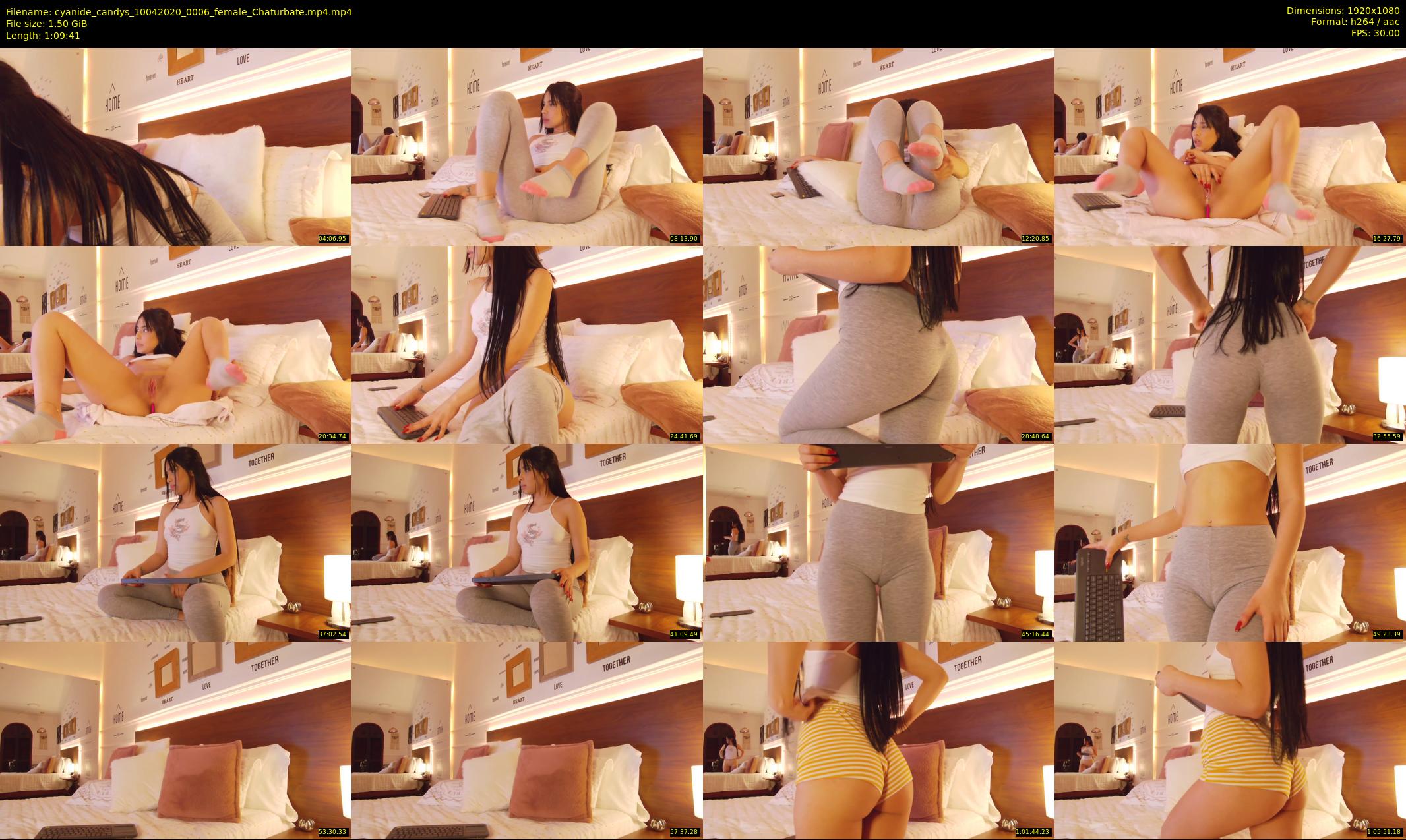 cyanide_candys — 70 minute Chaturbate female cam show recording, 1080p, Apr 10, 2020