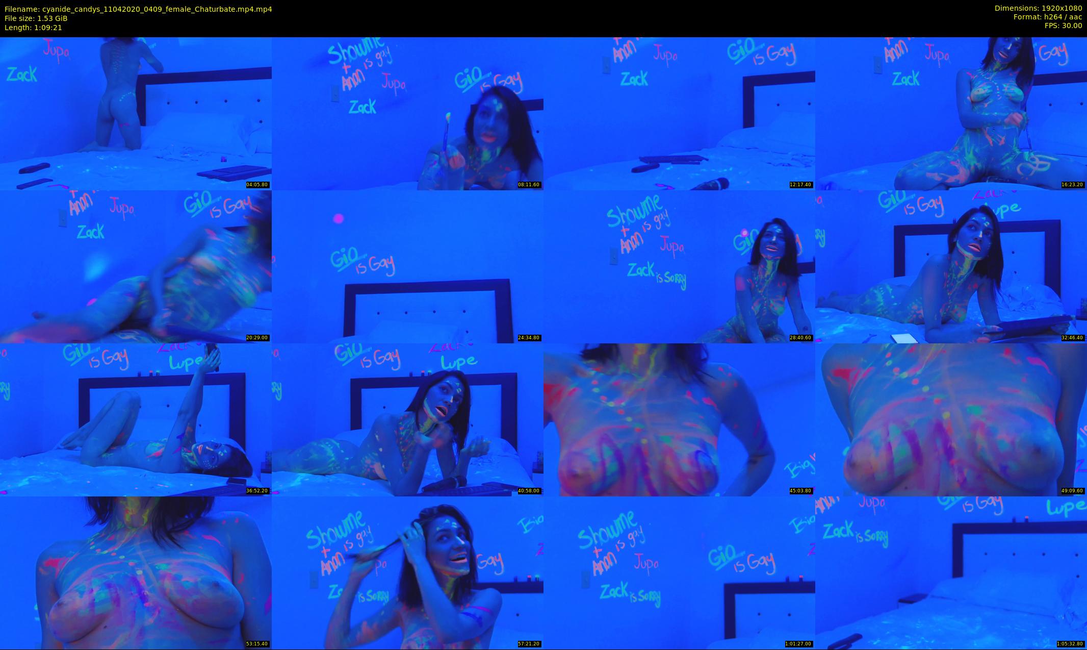 cyanide_candys — 70 minute Chaturbate female cam show recording, 1080p, Apr 11, 2020