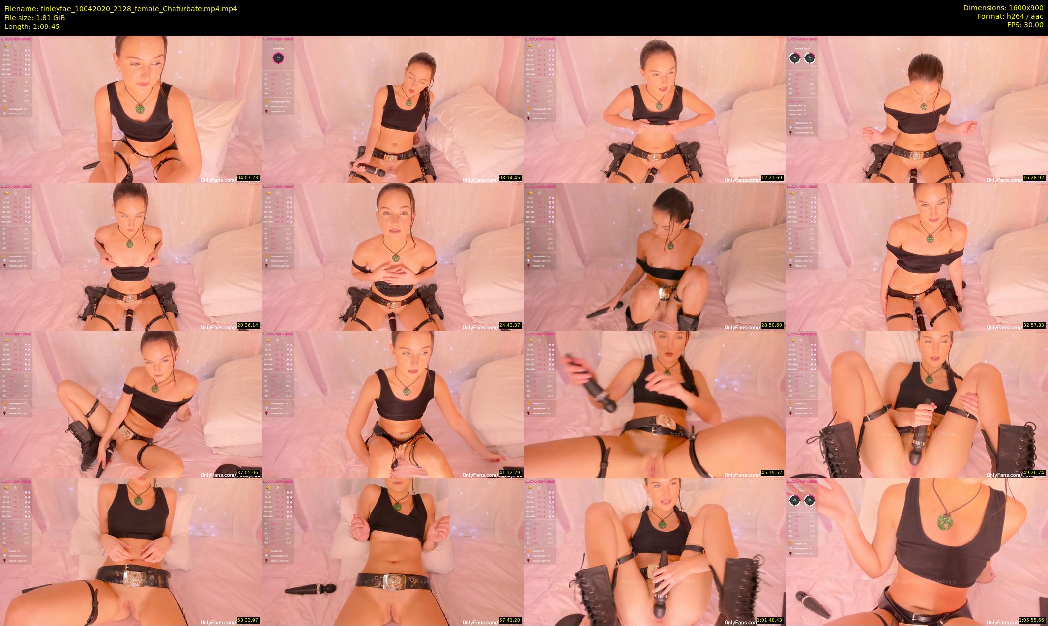 finleyfae — 70 minute Chaturbate female cam show recording, 720p, Apr 10, 2020