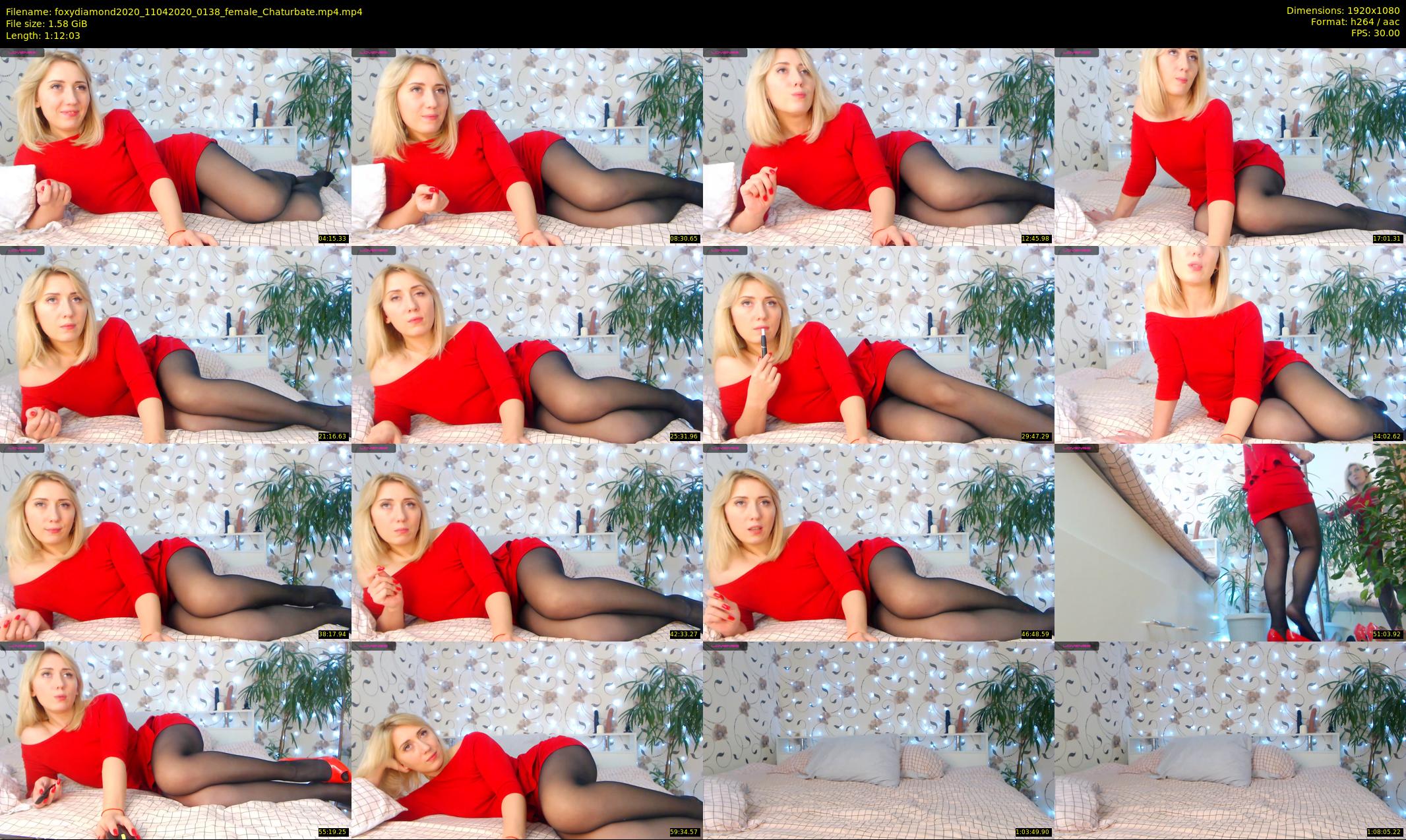 foxydiamond2020 — 73 minute Chaturbate female cam show recording, 1080p, Apr 11, 2020