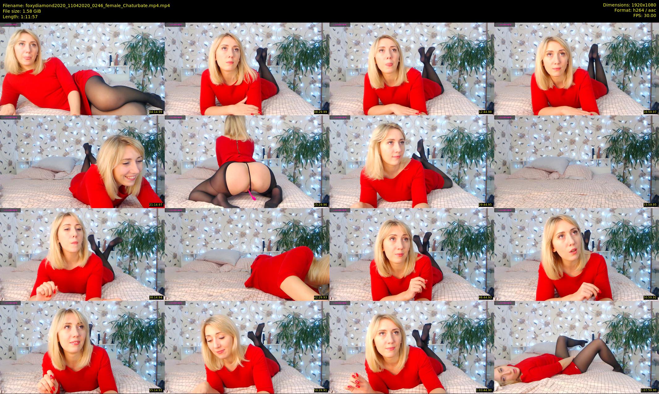 foxydiamond2020 — 72 minute Chaturbate female cam show recording, 1080p, Apr 11, 2020