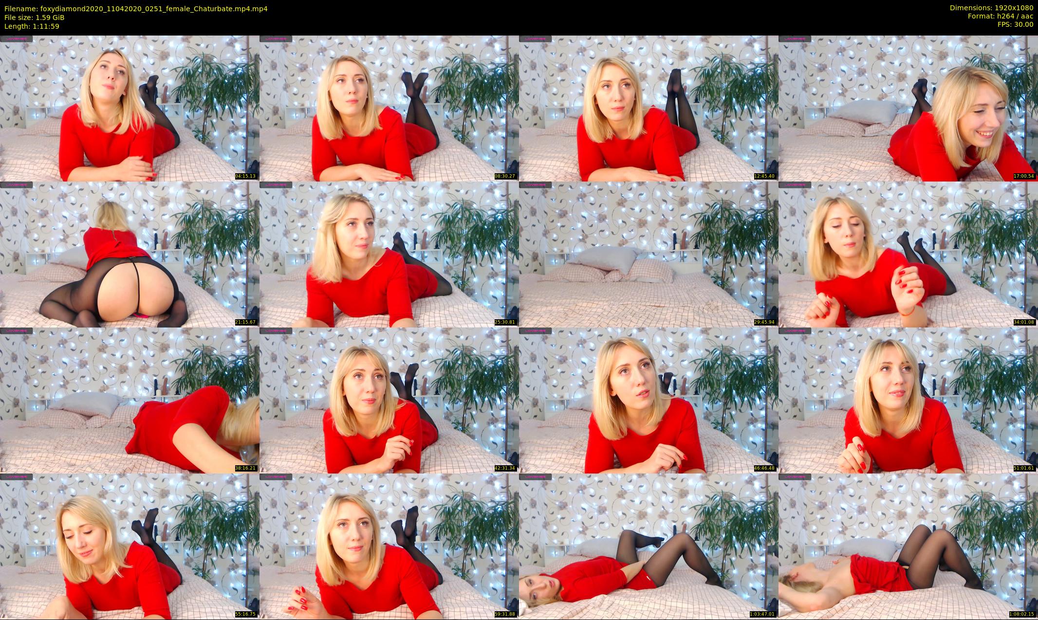 foxydiamond2020 — 72 minute Chaturbate female cam show recording, 1080p, Apr 11, 2020