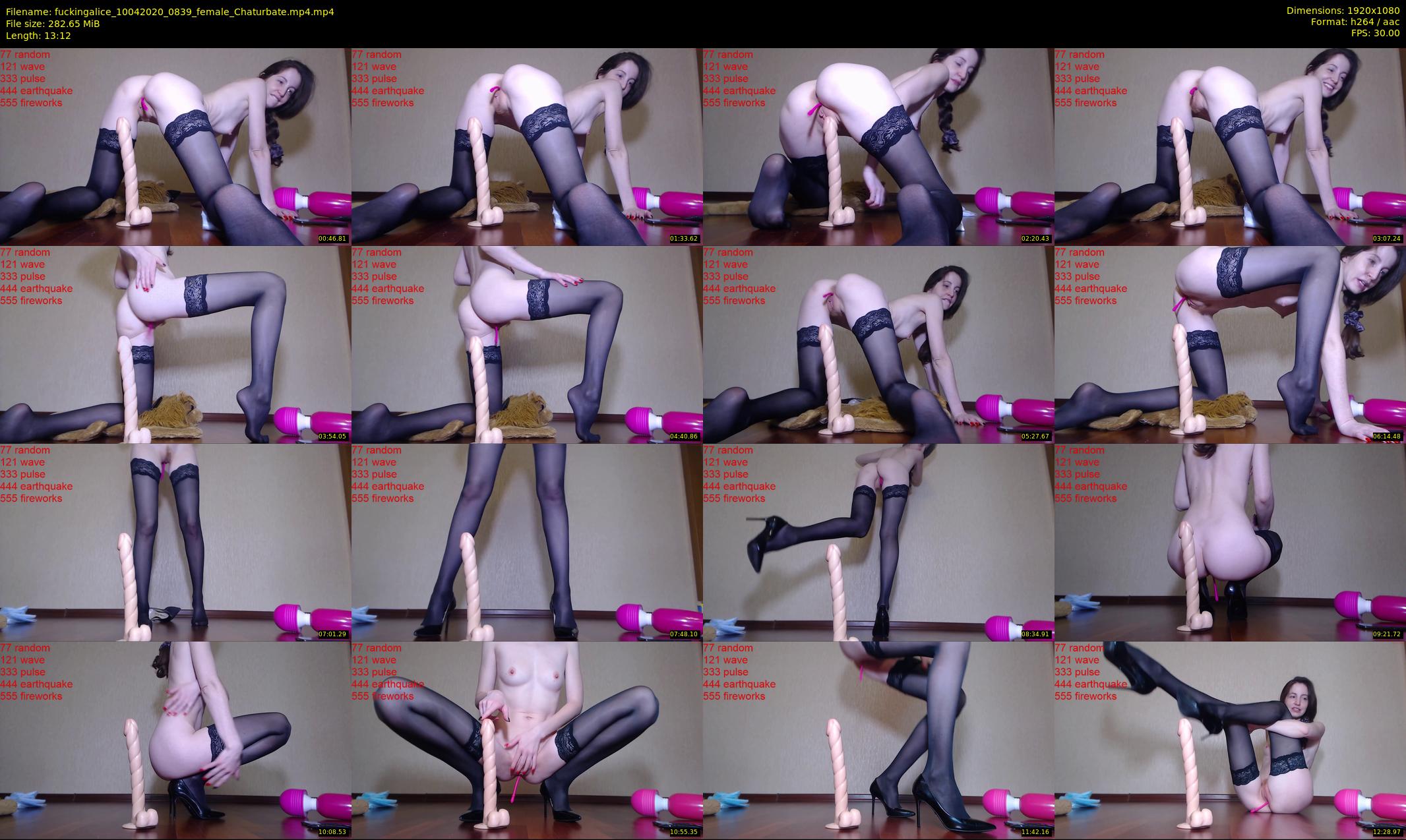fuckingalice — 14 minute Chaturbate female cam show recording, 1080p, Apr 10, 2020
