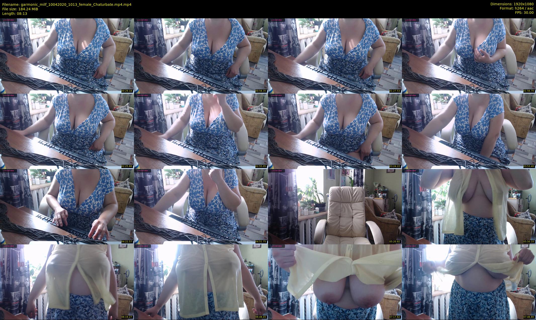 garmonic_milf — 9 minute Chaturbate female cam show recording, 1080p, Apr 10, 2020