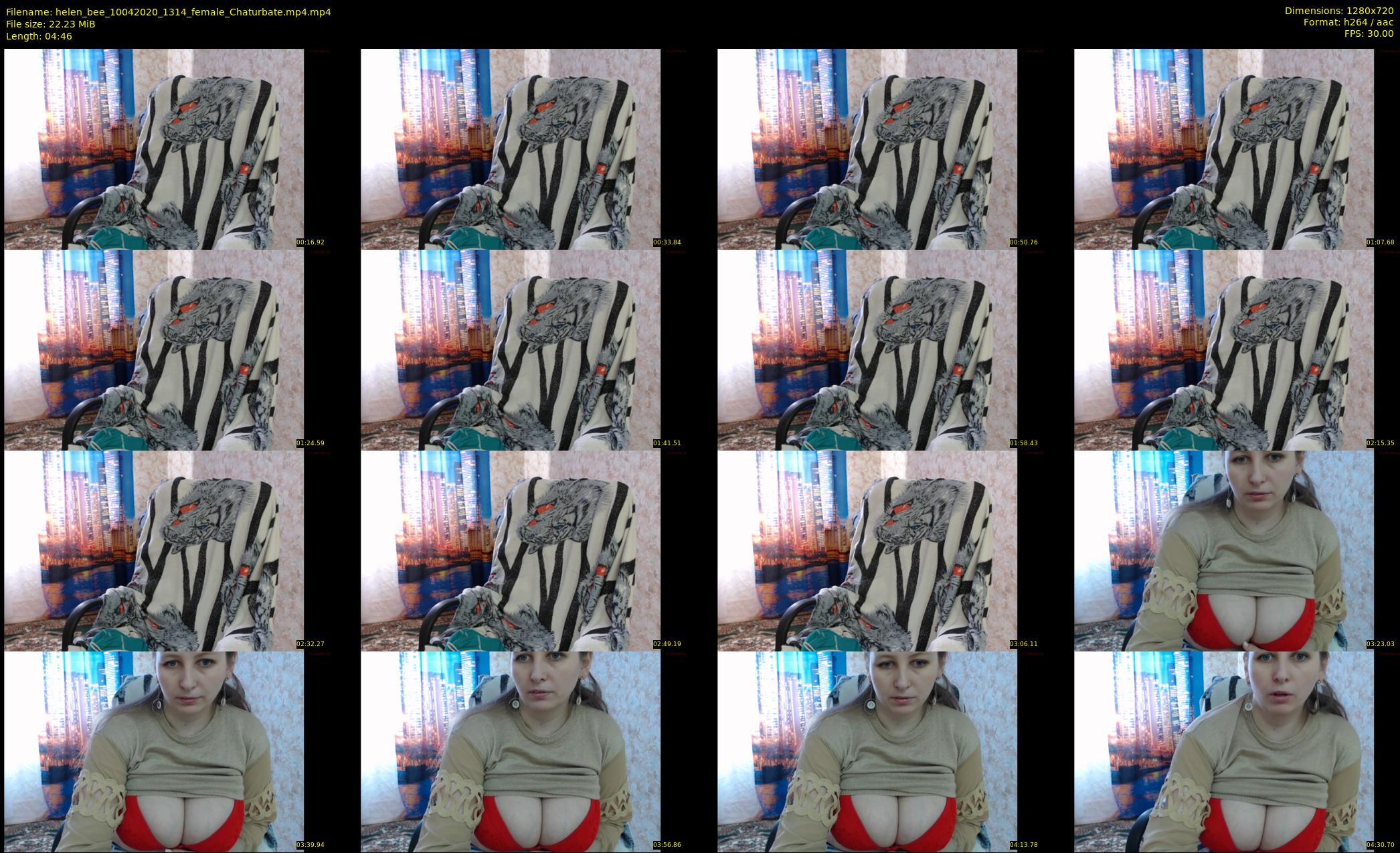 helen_bee — 5 minute Chaturbate female cam show recording, 720p, Apr 10, 2020
