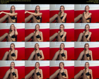hornygirllx — 21 minute Chaturbate female cam show recording, 480p, Apr 1, 2020