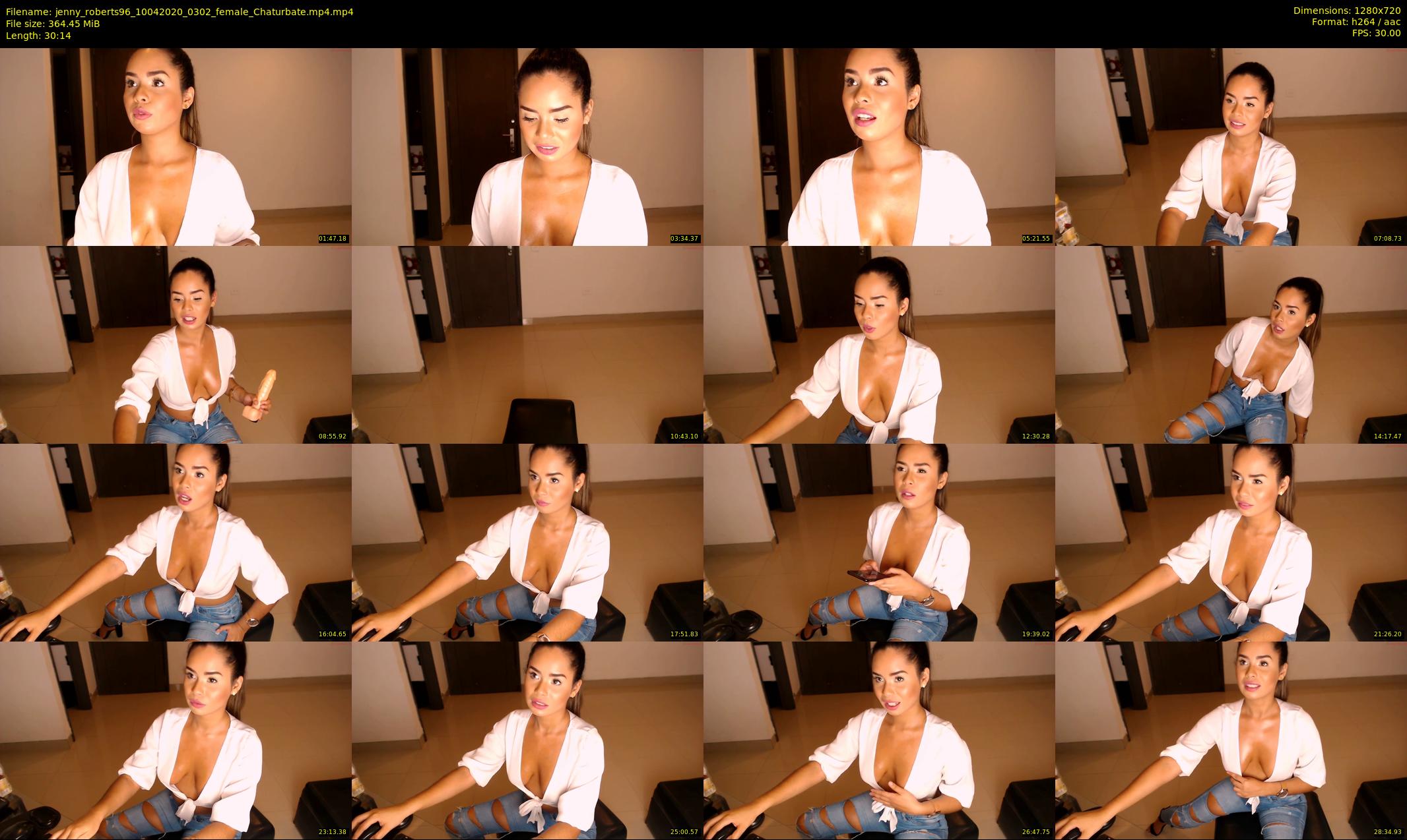 jenny_roberts96 — 31 minute Chaturbate female cam show recording, 720p, Apr 10, 2020