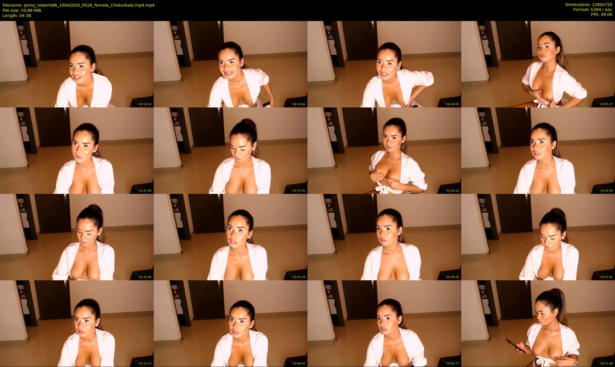 jenny_roberts96 — 5 minute Chaturbate female cam show recording, 720p, Apr 10, 2020