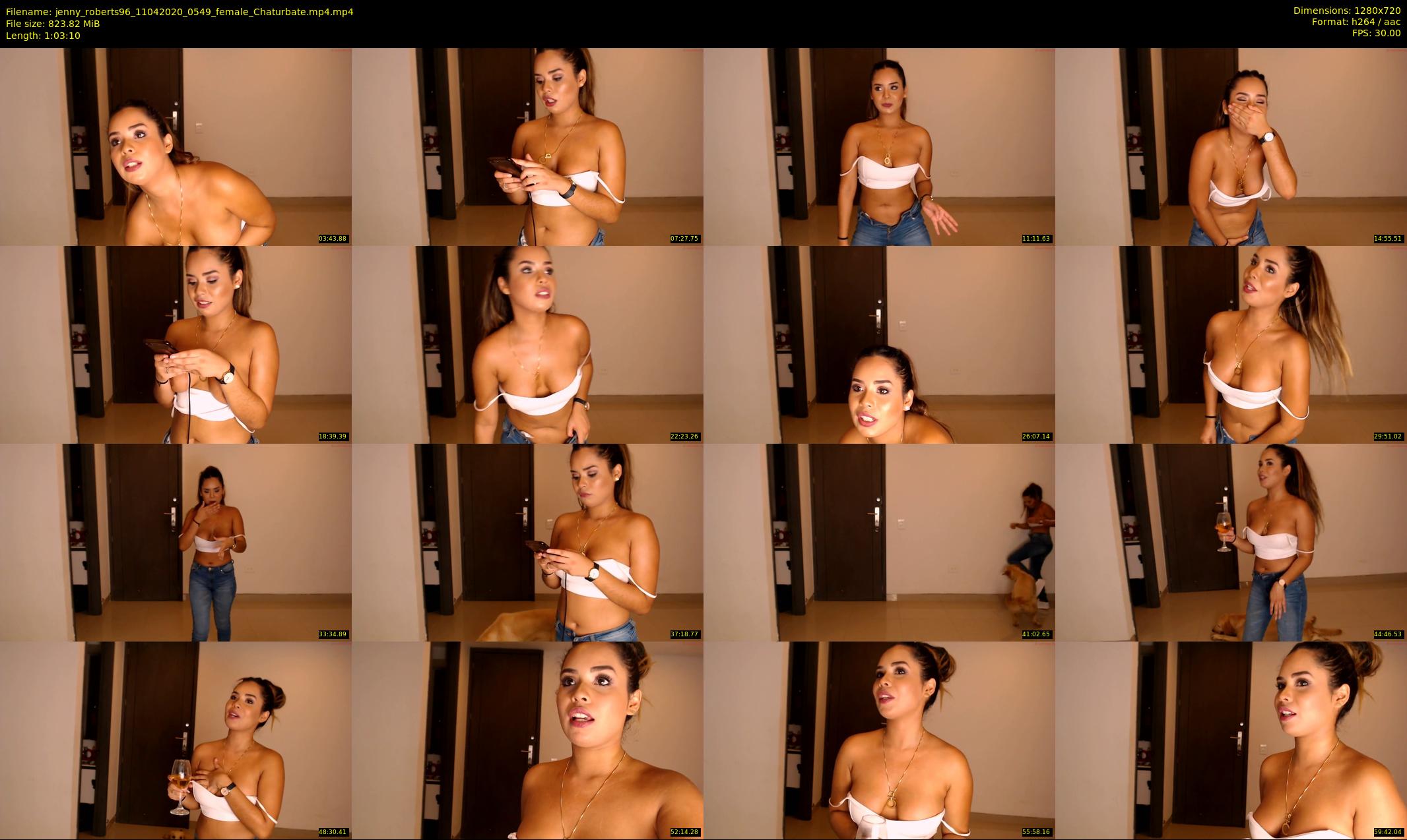 jenny_roberts96 — 64 minute Chaturbate female cam show recording, 720p, Apr 11, 2020