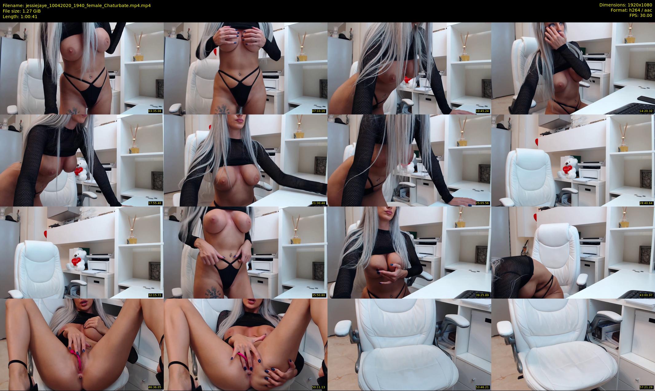 jessiejaye — 61 minute Chaturbate female cam show recording, 1080p, Apr 10, 2020