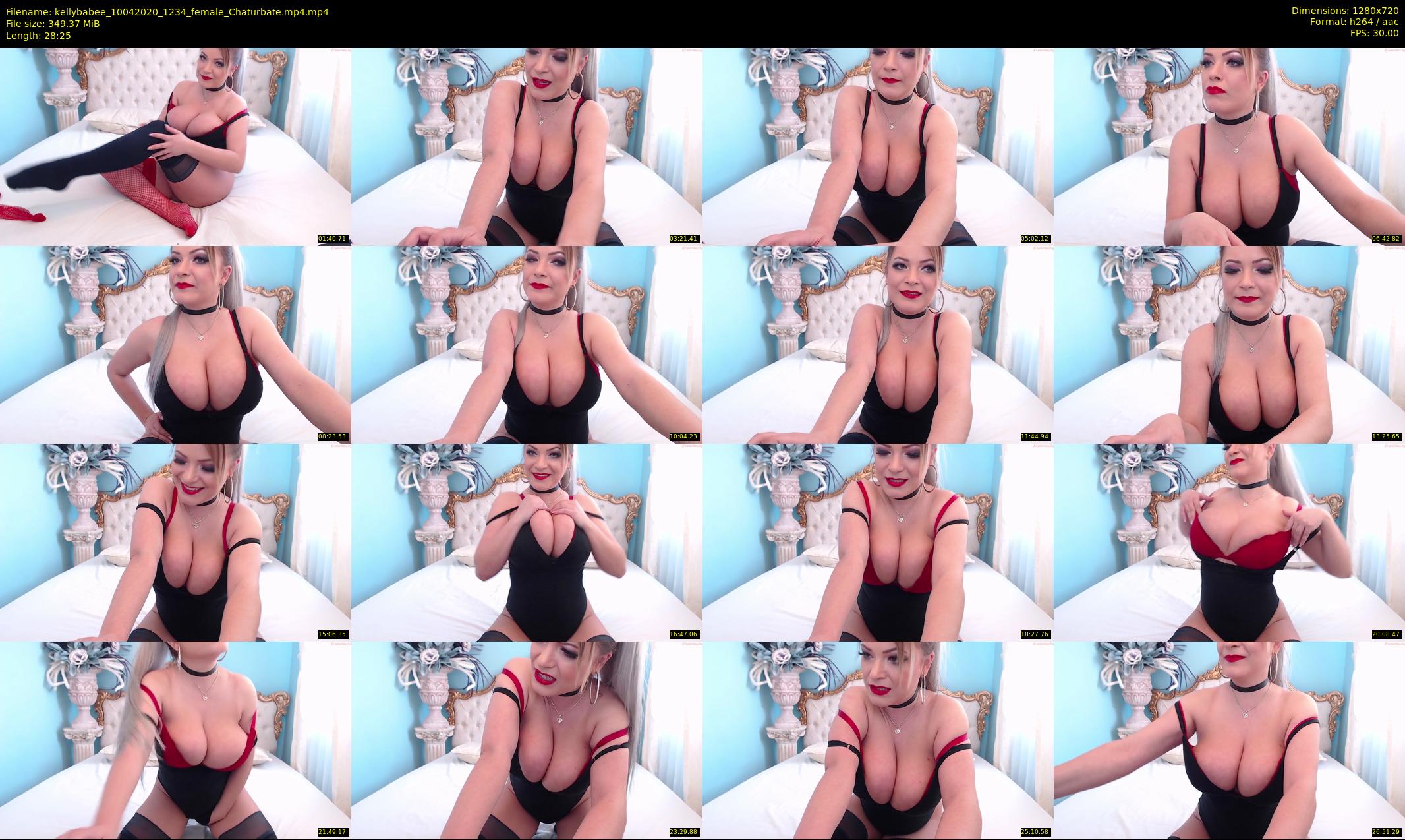 kellybabee — 29 minute Chaturbate female cam show recording, 720p, Apr 10, 2020