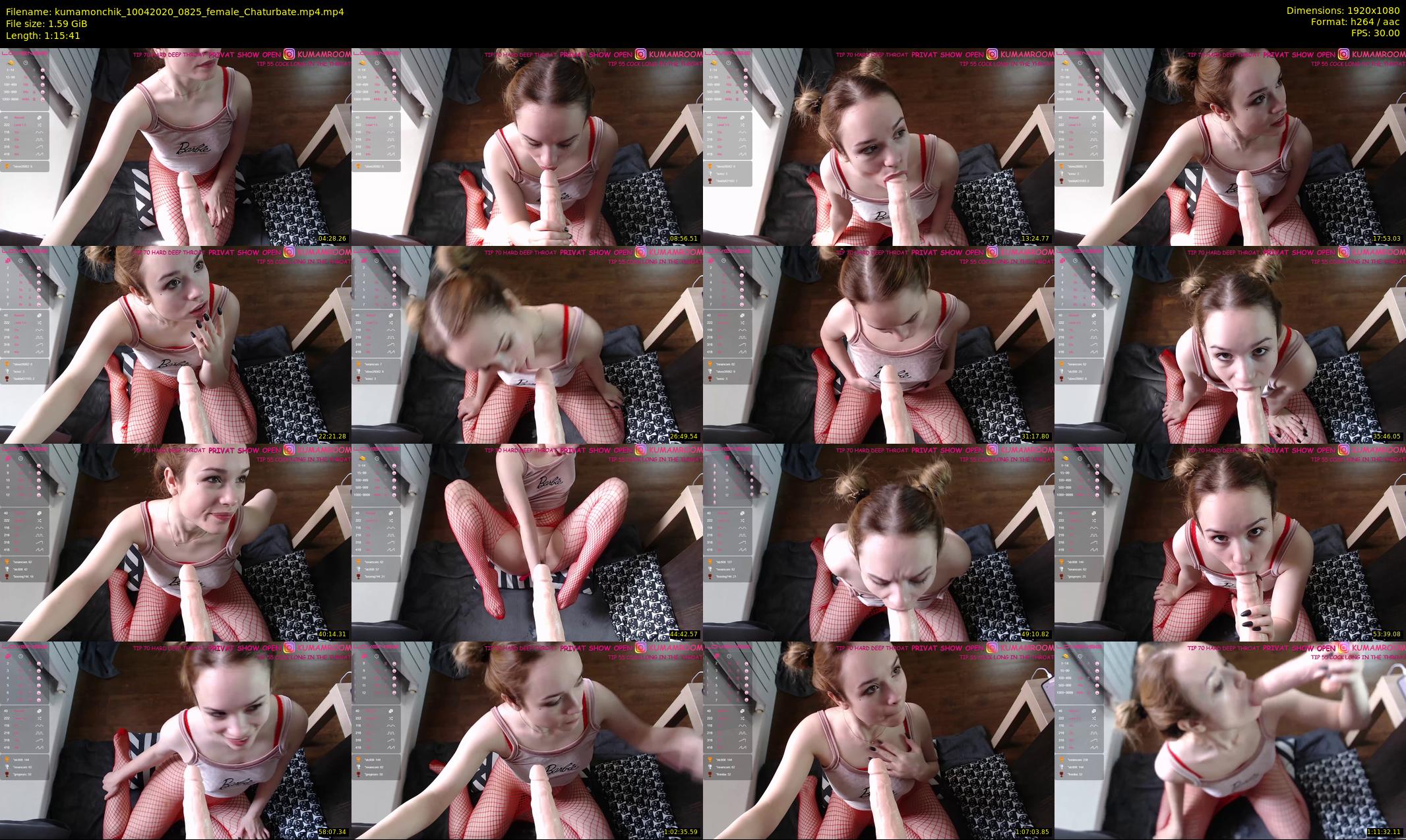 kumamonchik — 76 minute Chaturbate couple cam show recording, 1080p, Apr 10, 2020
