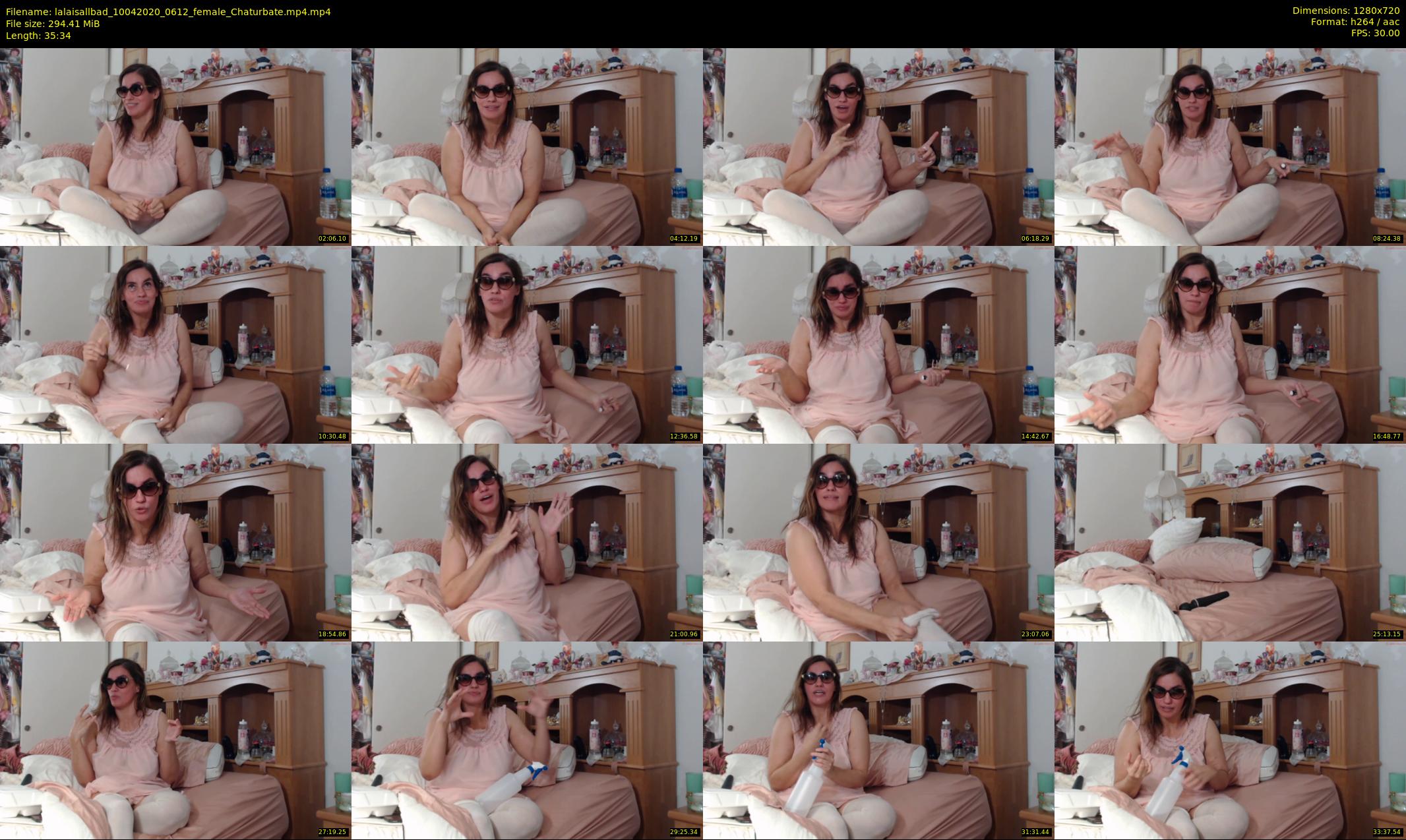 lalaisallbad — 36 minute Chaturbate female cam show recording, 720p, Apr 10, 2020