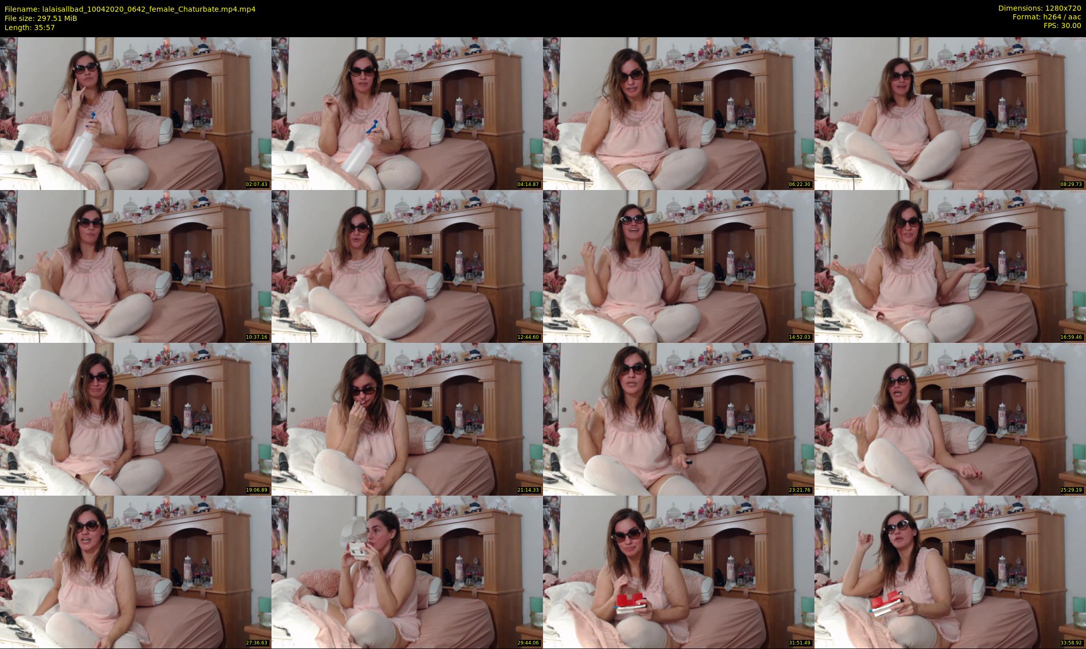 lalaisallbad — 36 minute Chaturbate female cam show recording, 720p, Apr 10, 2020