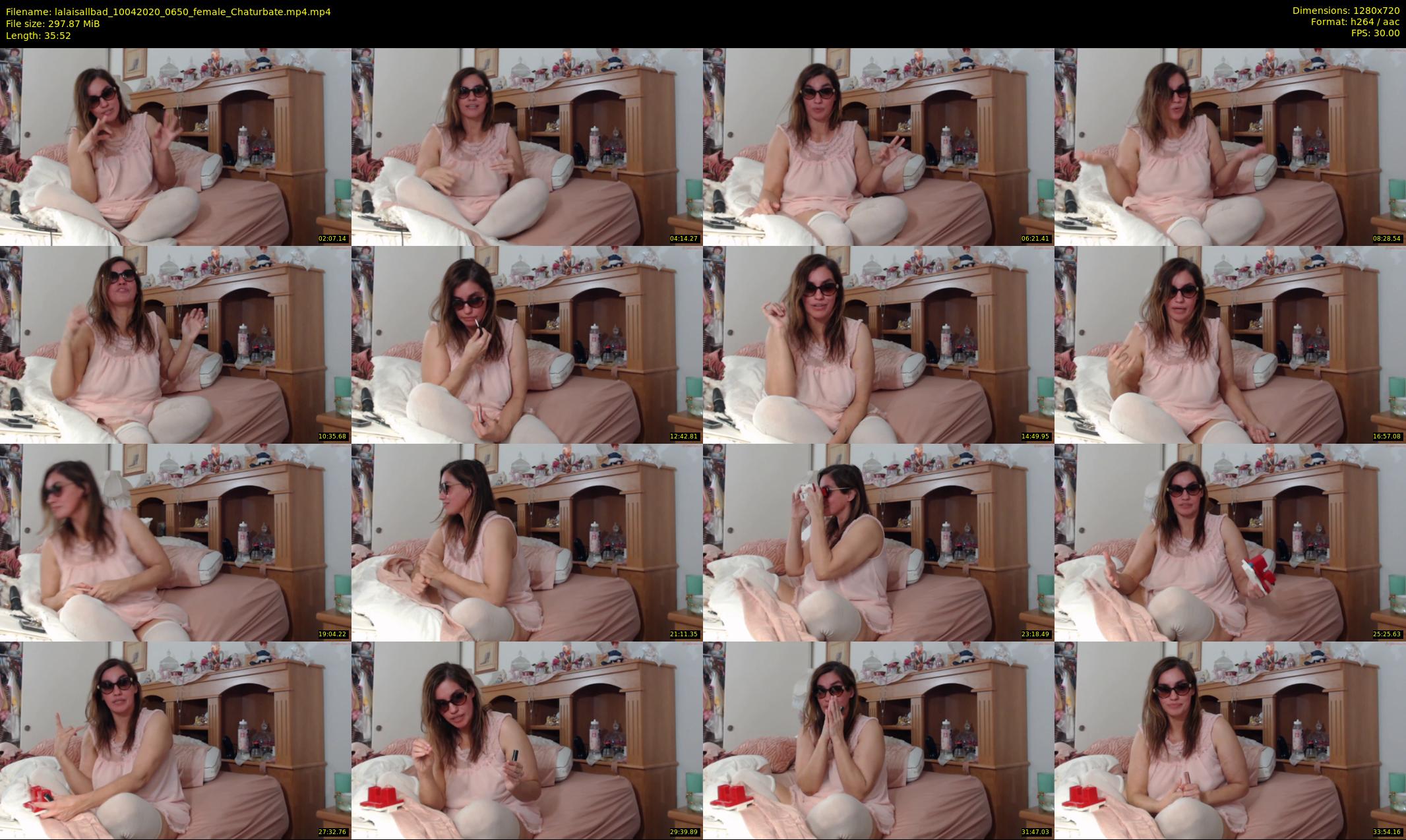 lalaisallbad — 36 minute Chaturbate female cam show recording, 720p, Apr 10, 2020