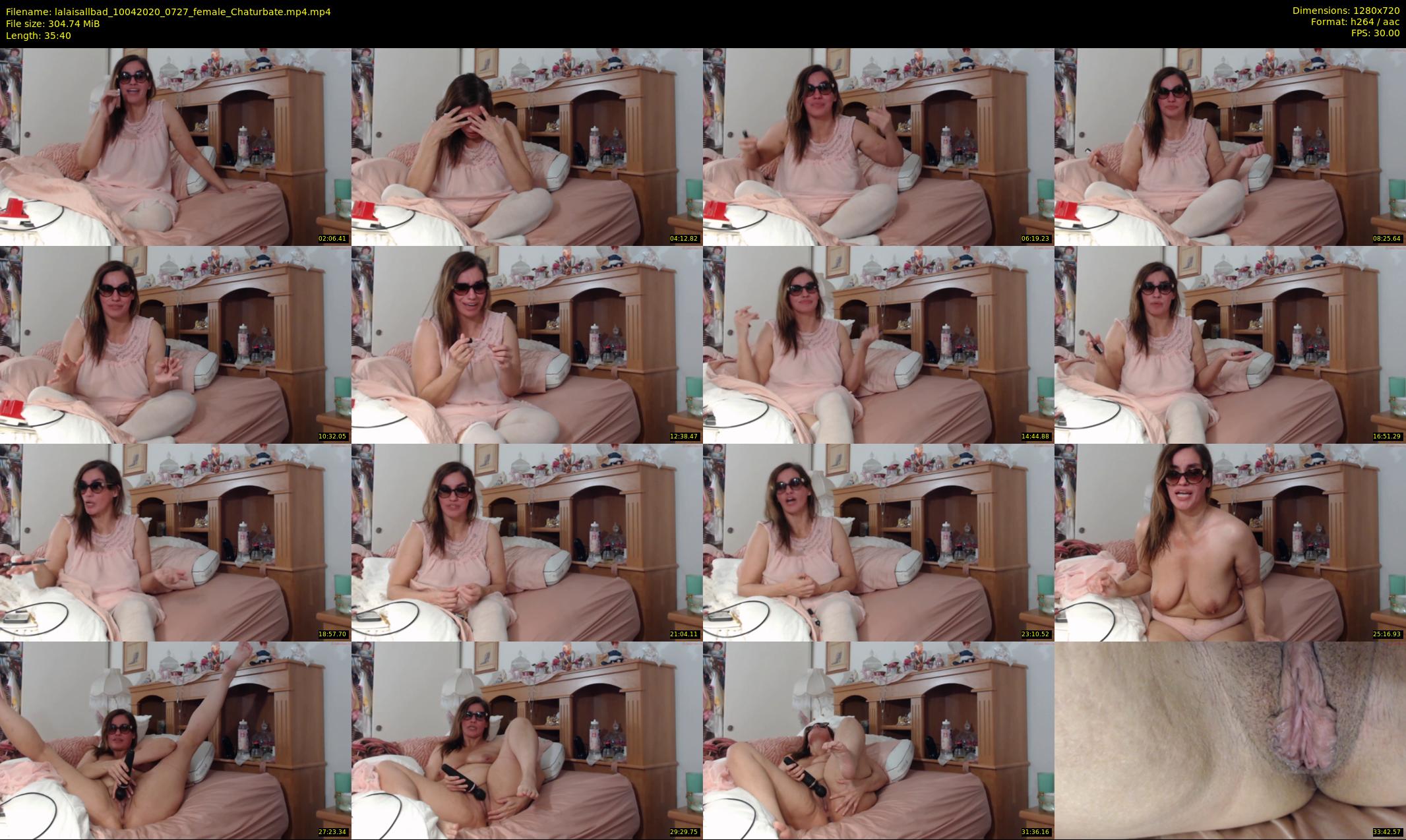 lalaisallbad — 36 minute Chaturbate female cam show recording, 720p, Apr 10, 2020
