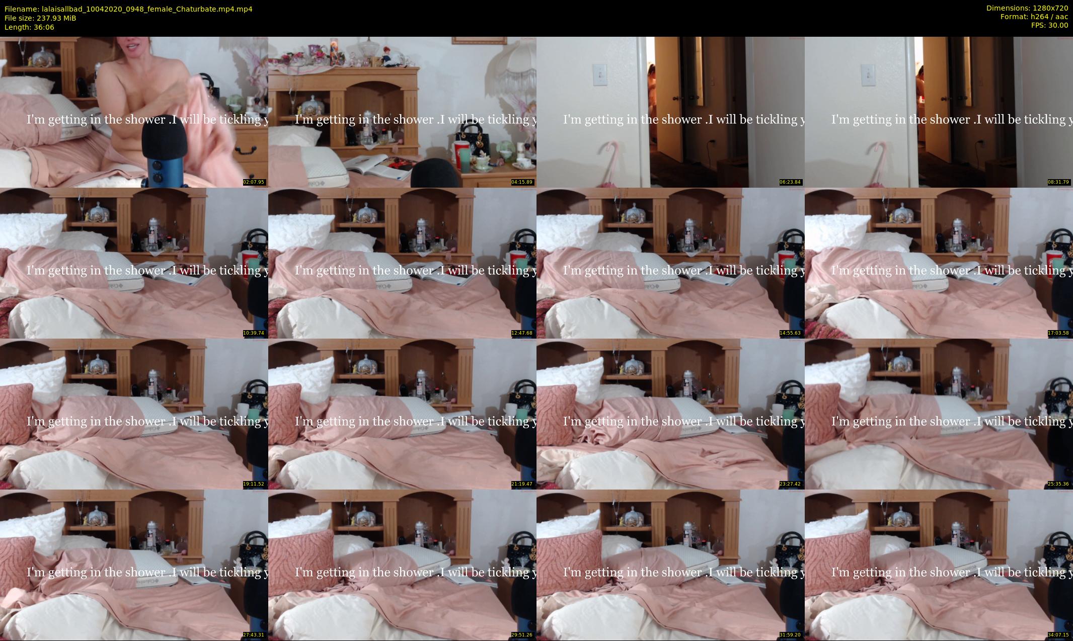 lalaisallbad — 37 minute Chaturbate female cam show recording, 720p, Apr 10, 2020