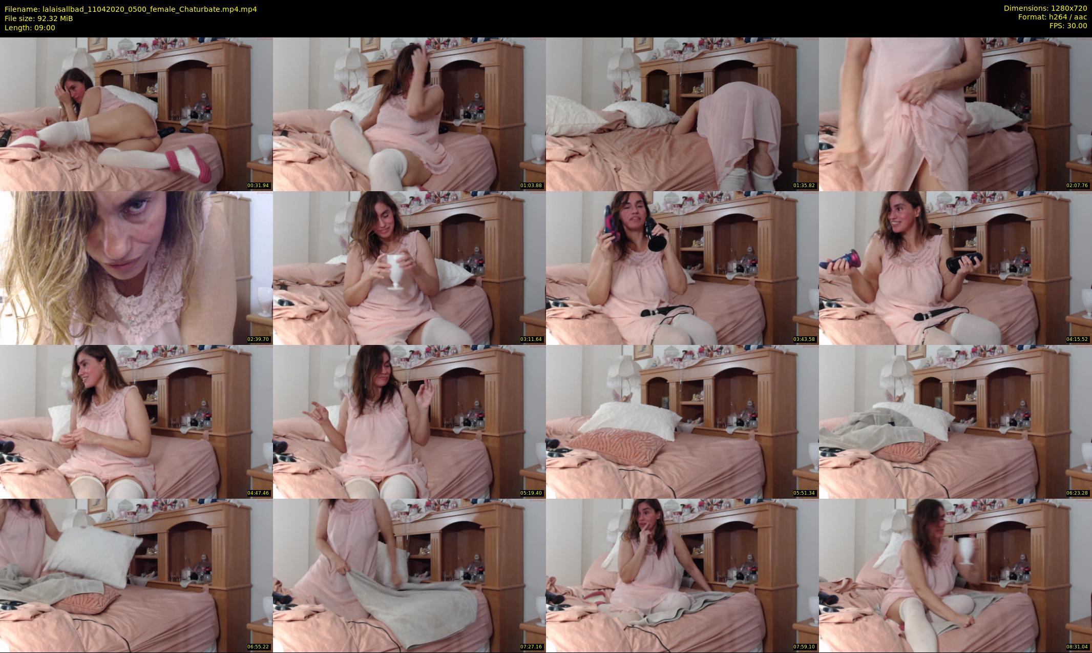 lalaisallbad — 9 minute Chaturbate female cam show recording, 720p, Apr 11, 2020