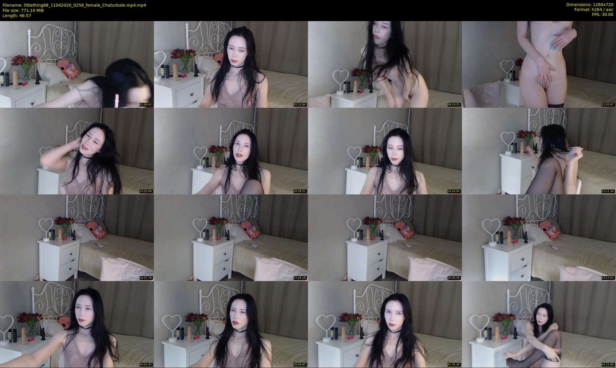 littlething88 — 47 minute Chaturbate female cam show recording, 720p, Apr 11, 2020