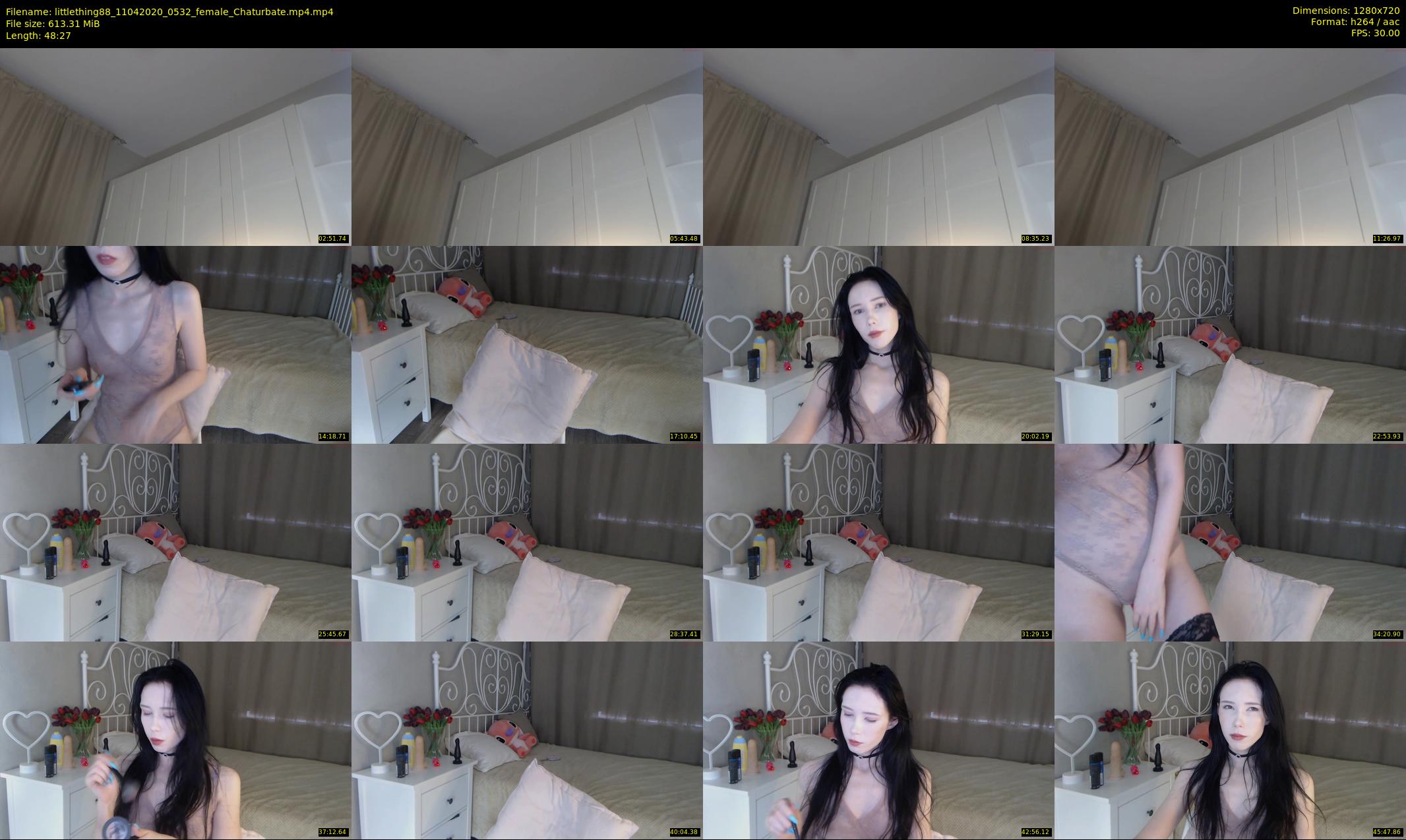 littlething88 — 49 minute Chaturbate female cam show recording, 720p, Apr 11, 2020