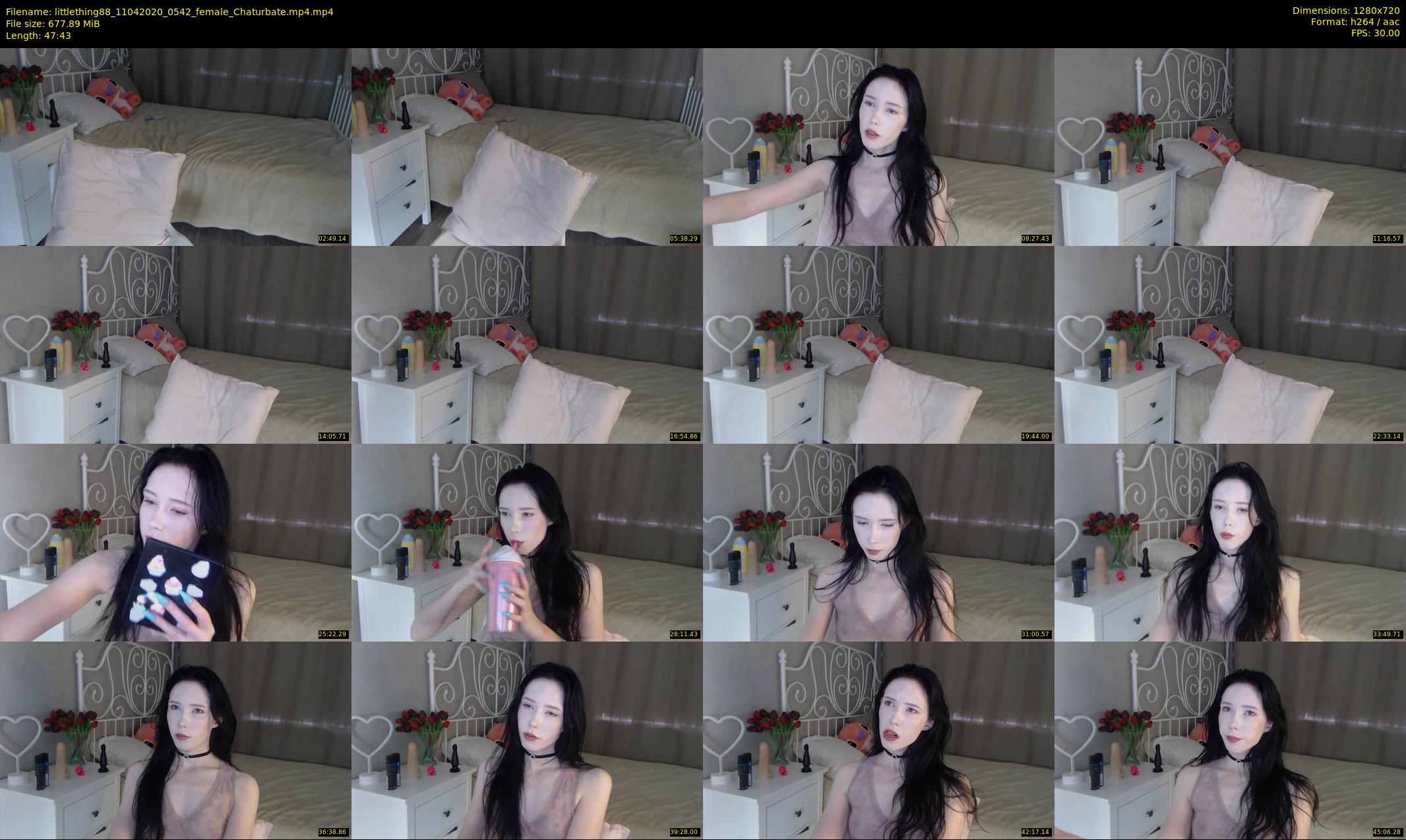 littlething88 — 48 minute Chaturbate female cam show recording, 720p, Apr 11, 2020
