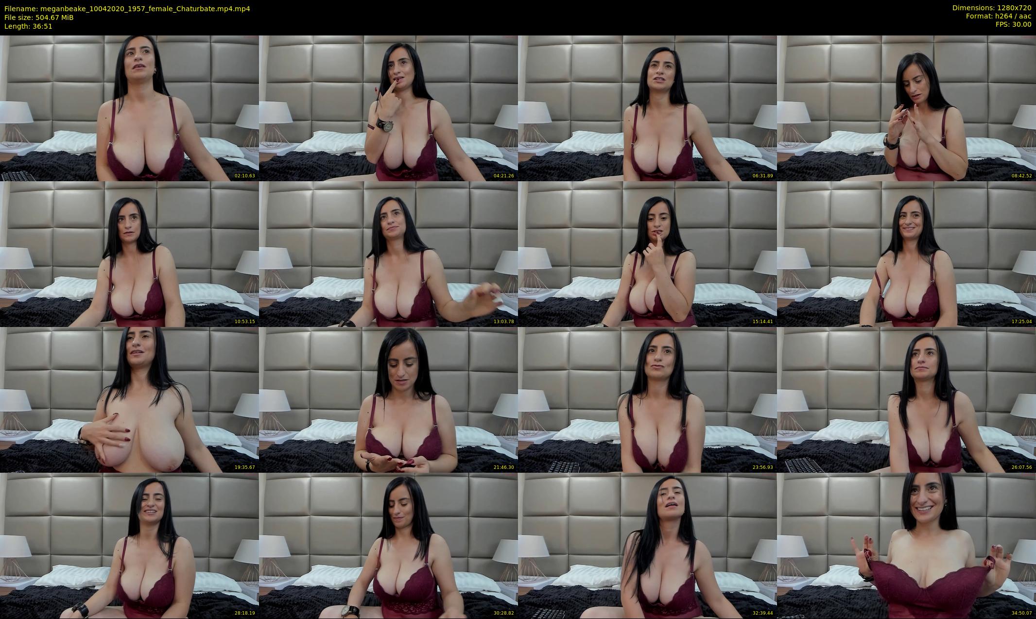 meganbeake — 37 minute Chaturbate female cam show recording, 720p, Apr 10, 2020