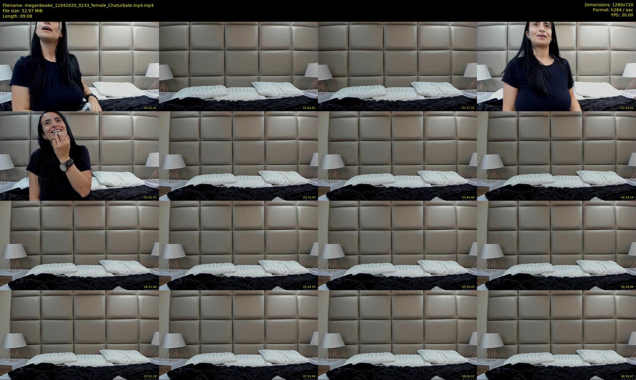 meganbeake — 10 minute Chaturbate female cam show recording, 720p, Apr 11, 2020