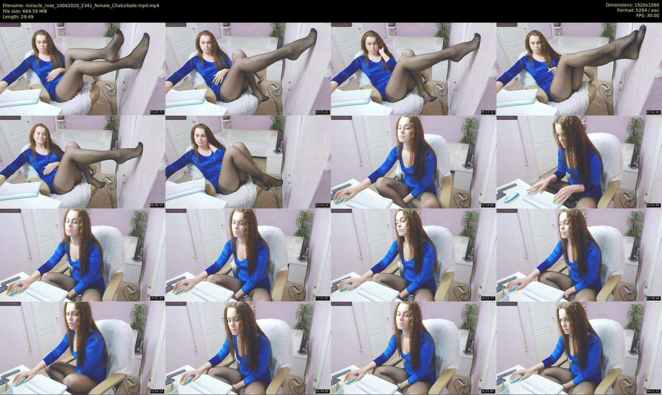 miracle_rose — 30 minute Chaturbate female cam show recording, 1080p, Apr 10, 2020