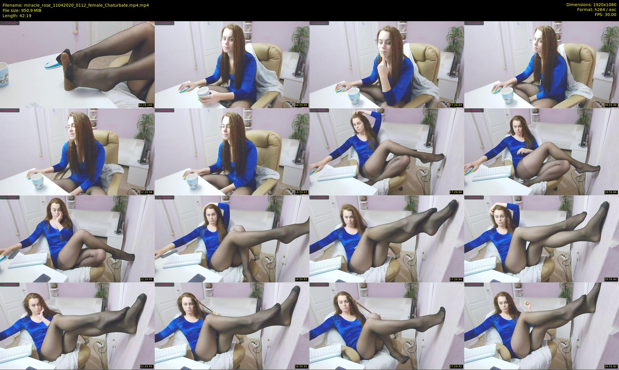 miracle_rose — 43 minute Chaturbate female cam show recording, 1080p, Apr 11, 2020