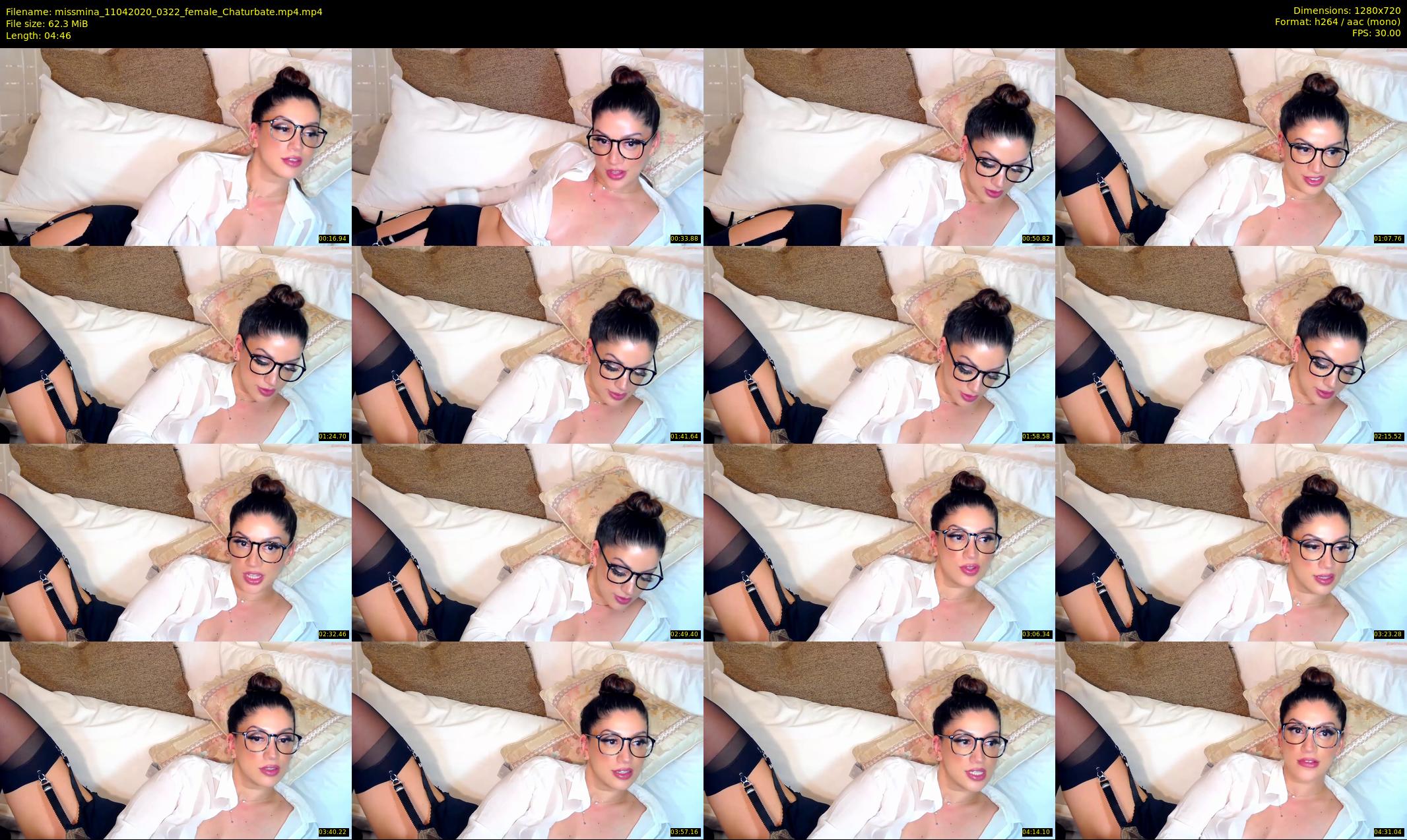 missmina — 5 minute Chaturbate female cam show recording, 720p, Apr 11, 2020