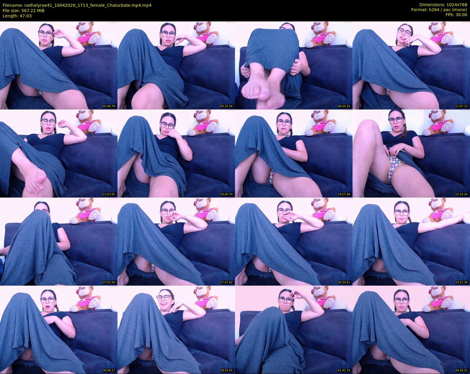 nathalyrae41 — 48 minute Chaturbate female cam show recording, 720p, Apr 10, 2020