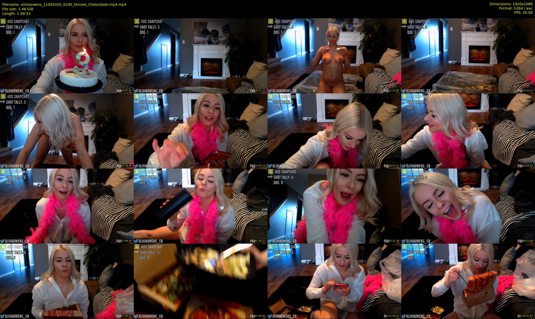 oliviaowens — 70 minute Chaturbate female cam show recording, 1080p, Apr 11, 2020