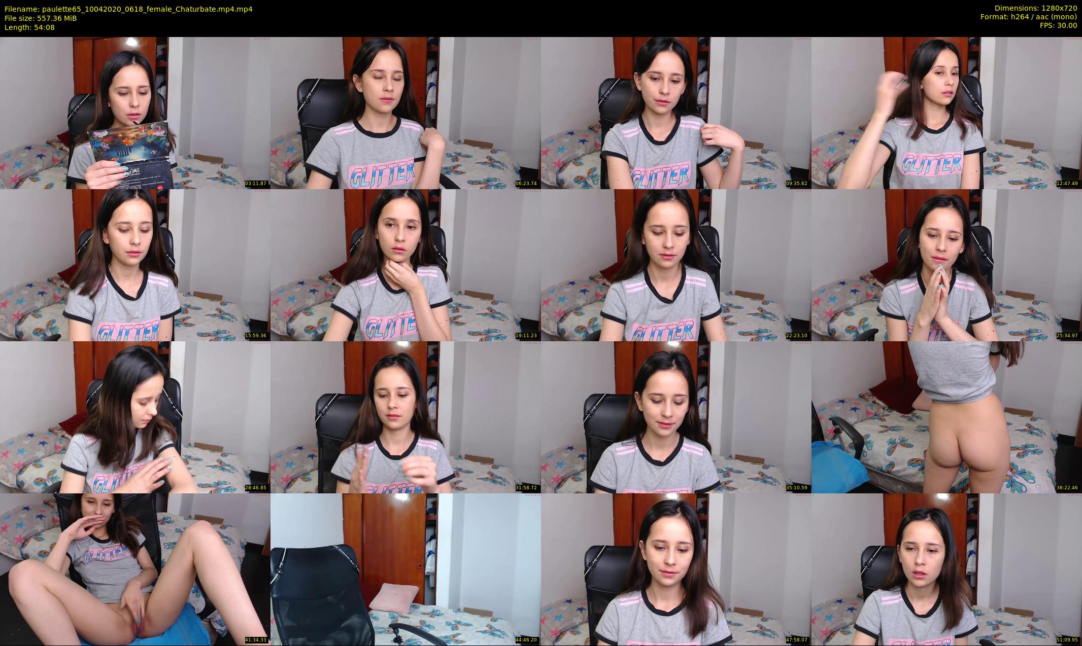 paulette65 — 55 minute Chaturbate female cam show recording, 720p, Apr 10, 2020