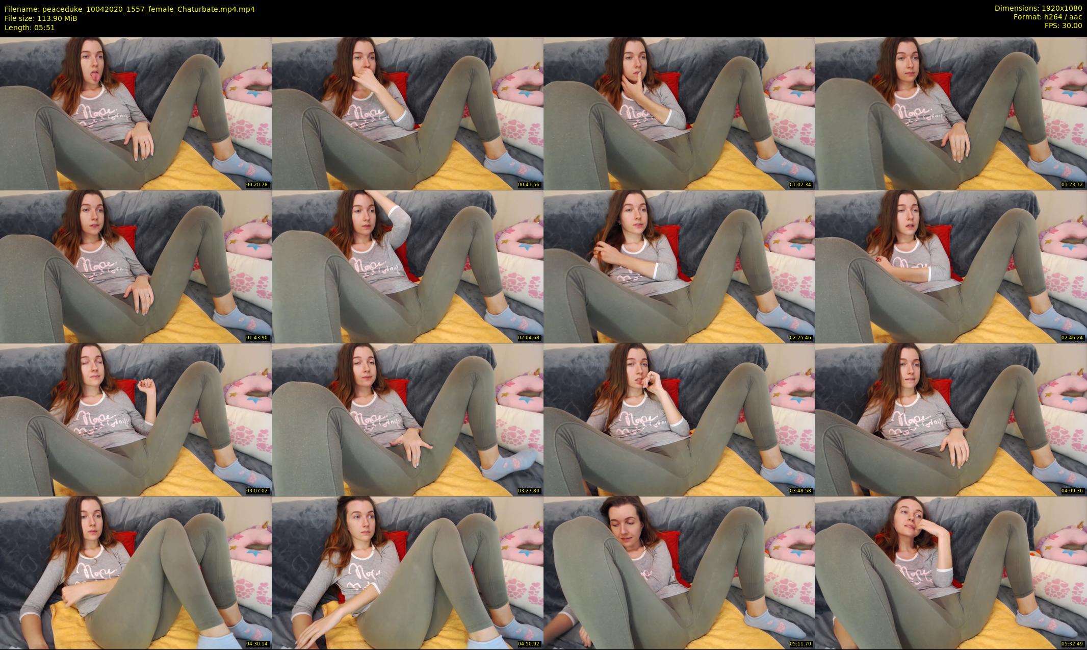 peaceduke — 6 minute Chaturbate female cam show recording, 1080p, Apr 10, 2020