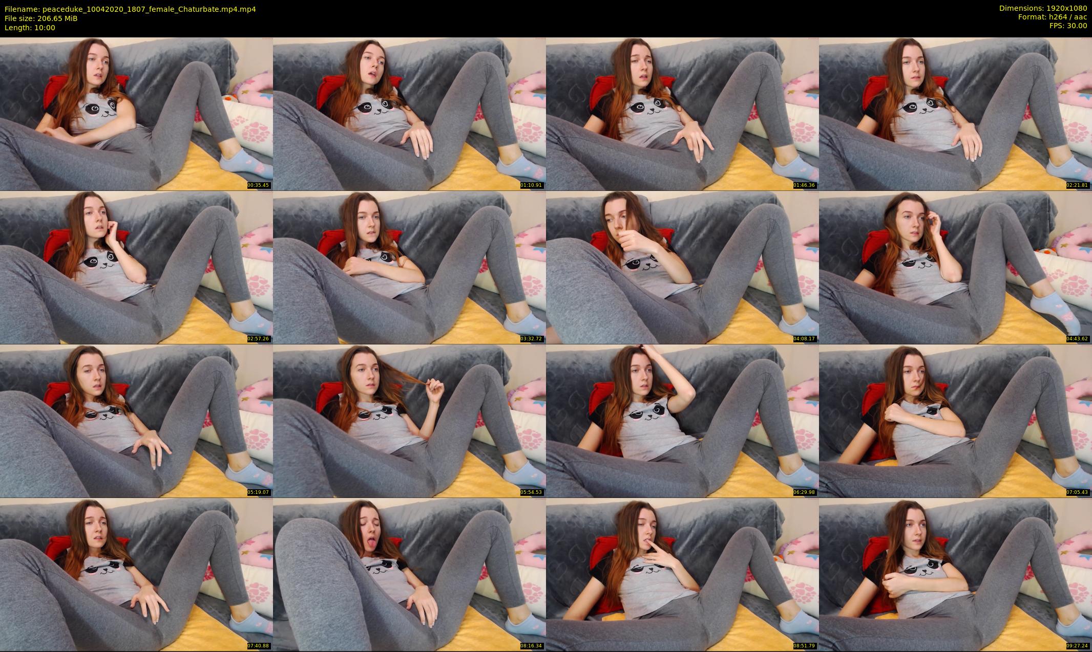 peaceduke — 10 minute Chaturbate female cam show recording, 1080p, Apr 10, 2020