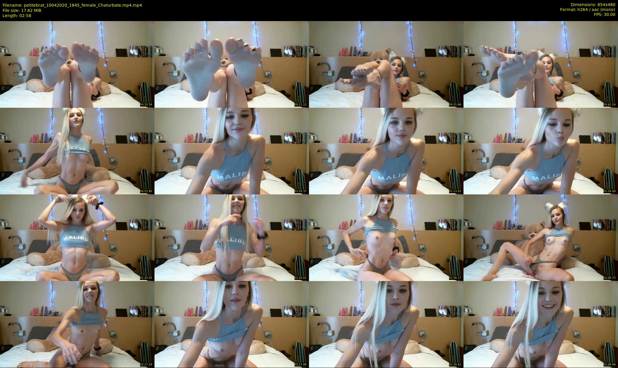 petitebrat — 3 minute Chaturbate female cam show recording, 480p, Apr 10, 2020
