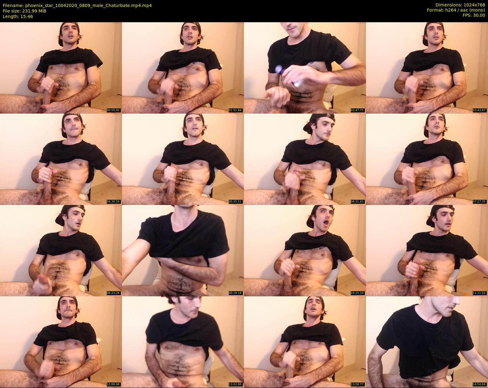 phoenix_star — 16 minute Chaturbate male cam show recording, 720p, Apr 10, 2020