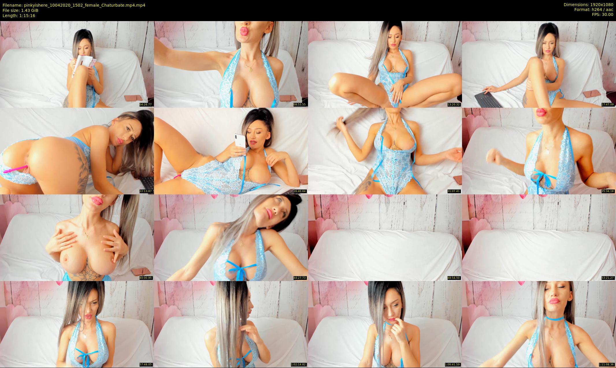 pinkyishere — 76 minute Chaturbate female cam show recording, 1080p, Apr 10, 2020