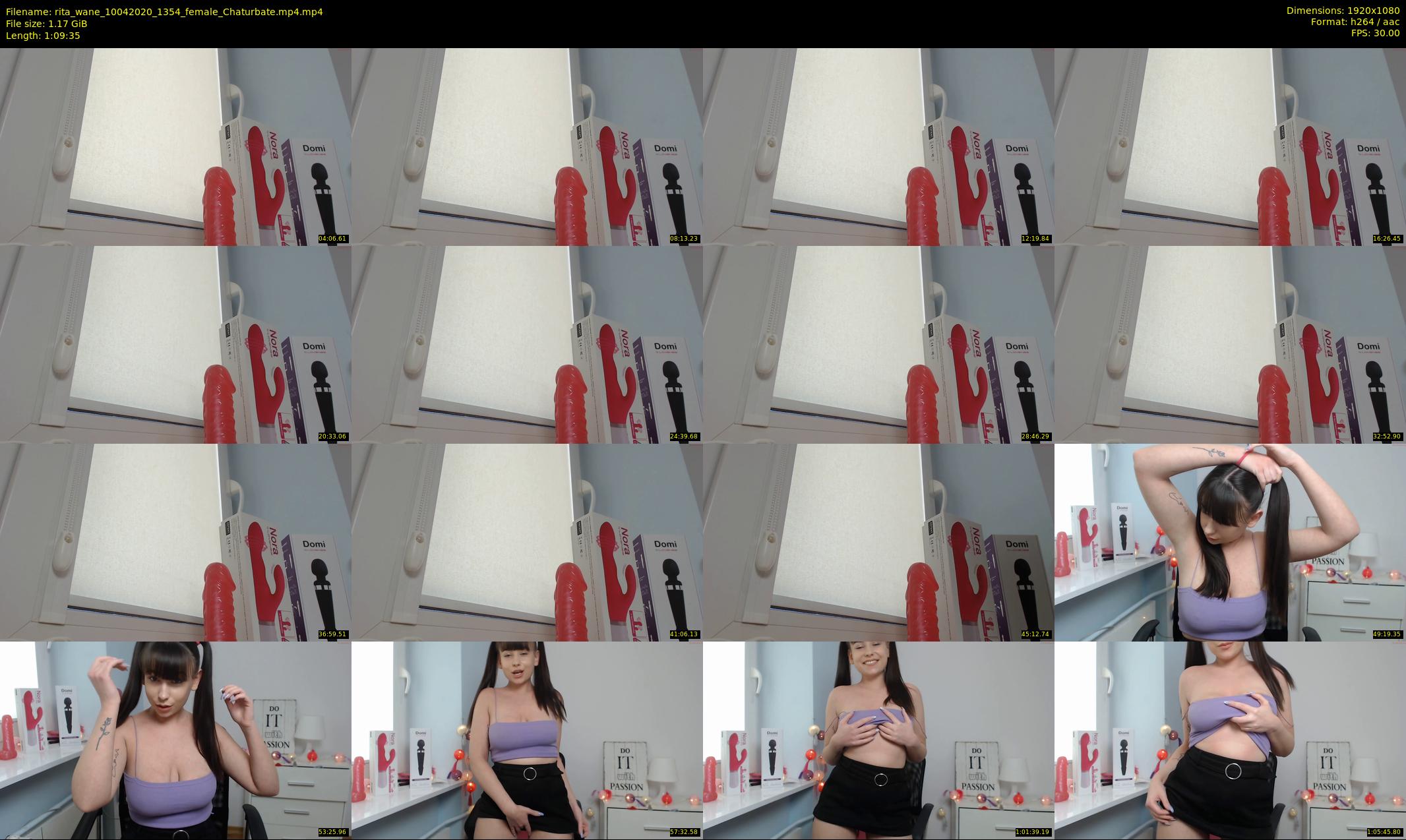 rita_wane — 70 minute Chaturbate female cam show recording, 1080p, Apr 10, 2020