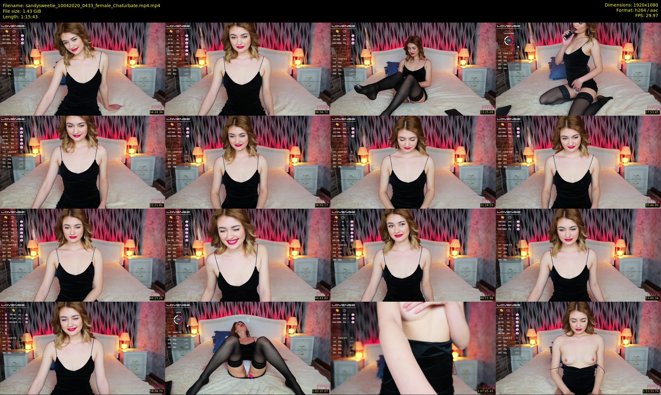 sandysweetie — 76 minute Chaturbate female cam show recording, 1080p, Apr 10, 2020