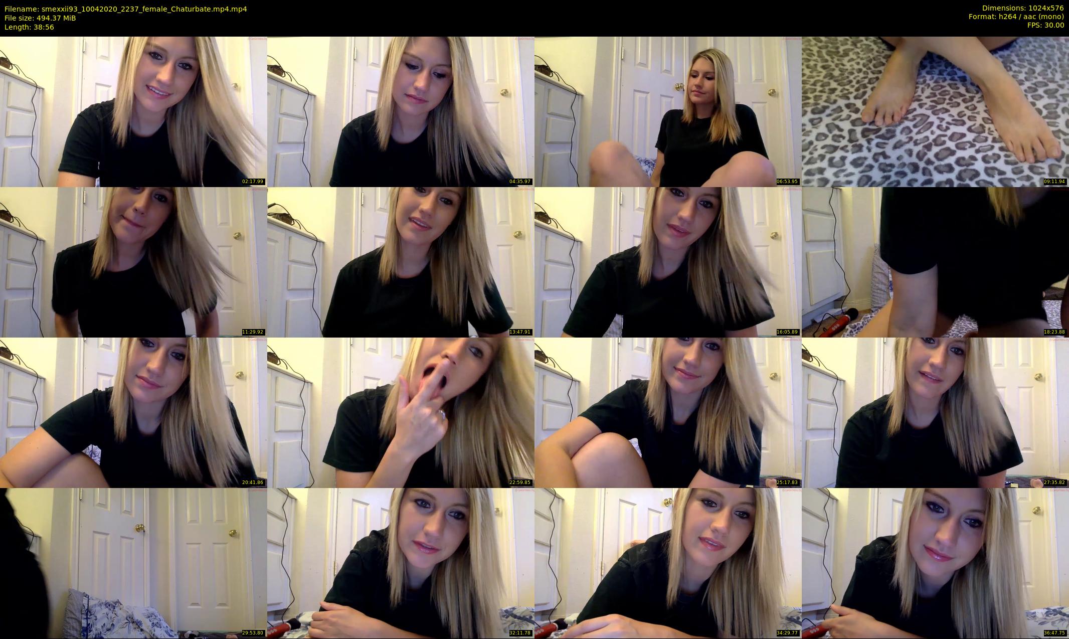 smexxii93 — 39 minute Chaturbate female cam show recording, 480p, Apr 10, 2020