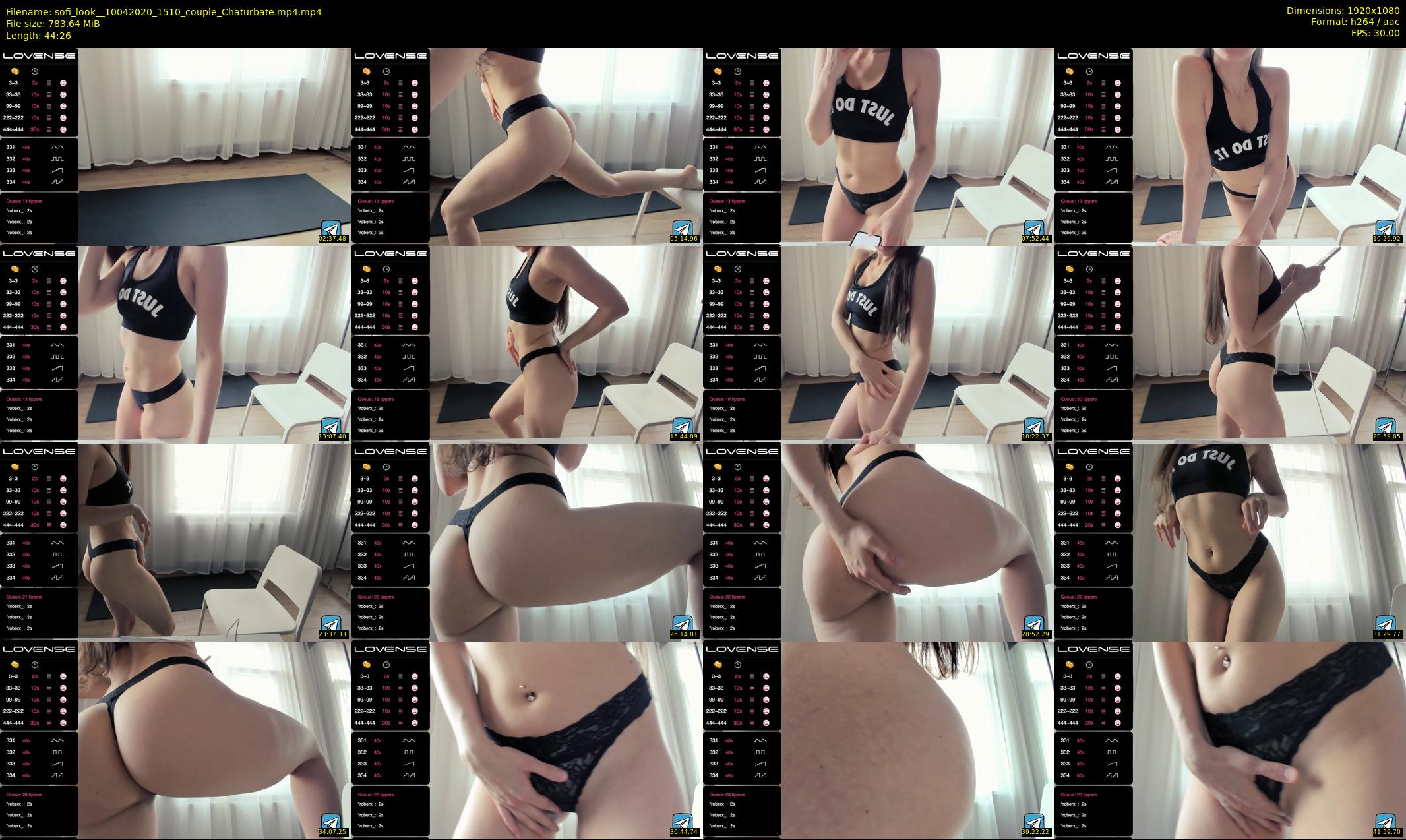 sofi_look_ — 45 minute Chaturbate couple cam show recording, 1080p, Apr 10, 2020